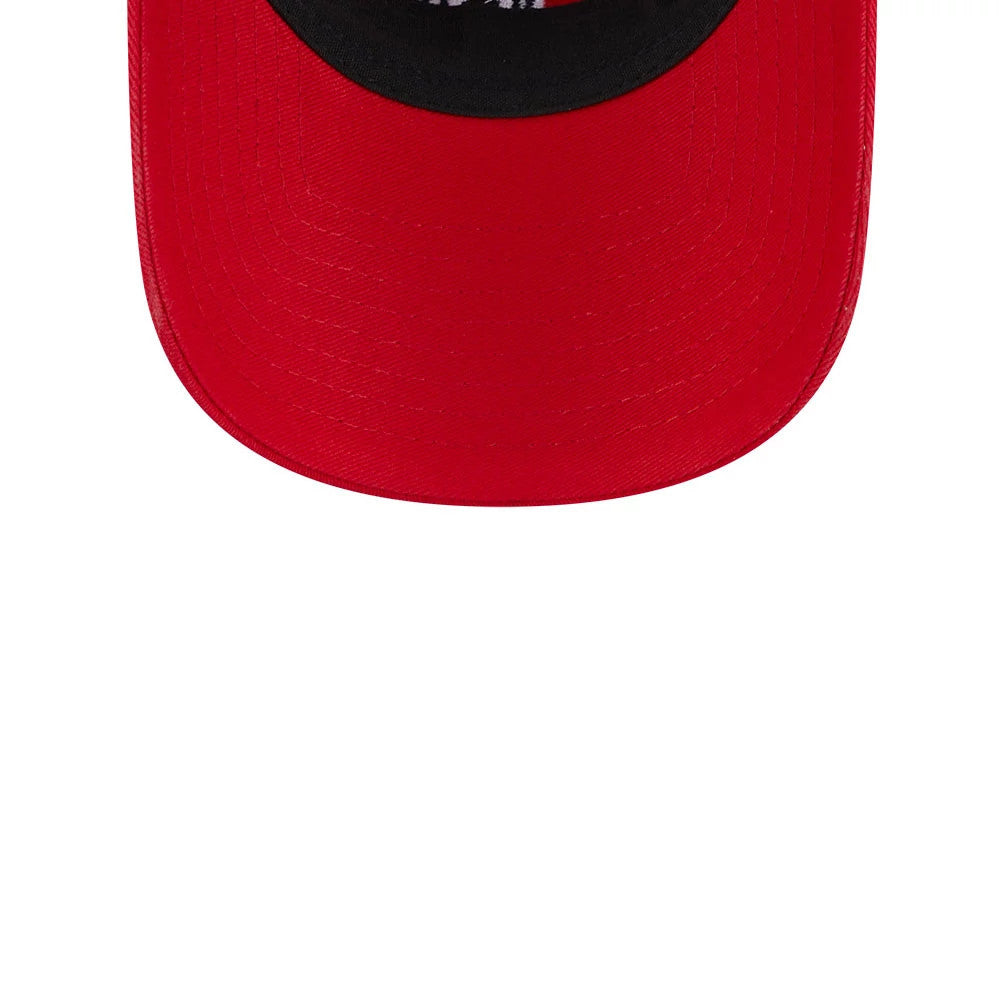 Pictured is this MLB Evergreen Boston Red Sox 9TWENTY cap in red. 7
