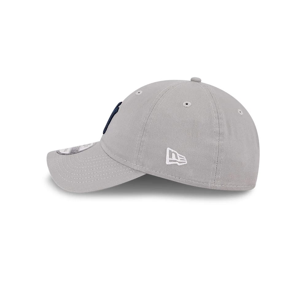 Pictured is this MLB Evergreen New York Yankees 9TWENTY cap in grey. 4