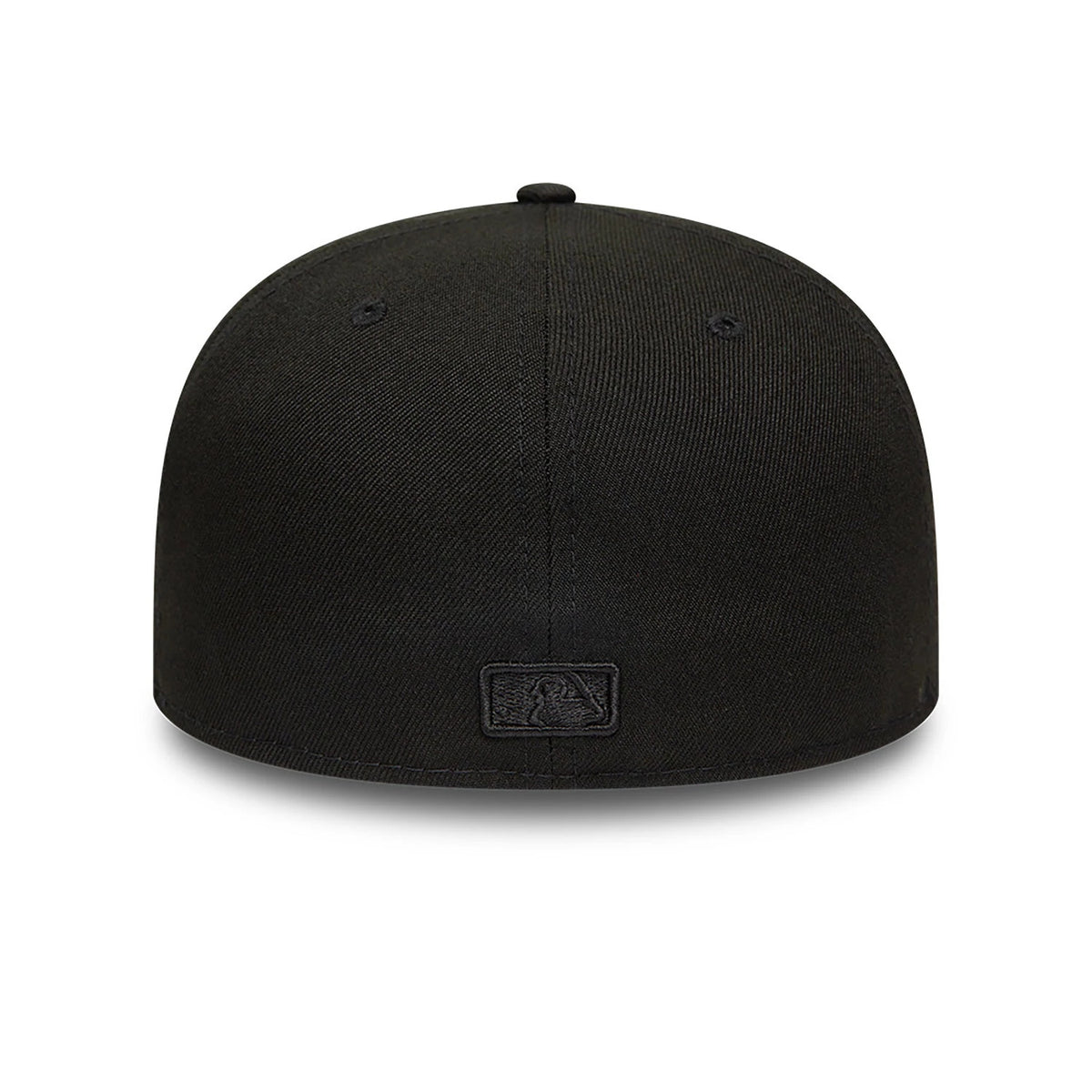 This is a Atlanta Braves MLB Black on Black 59FIFTY Fitted Cap 3