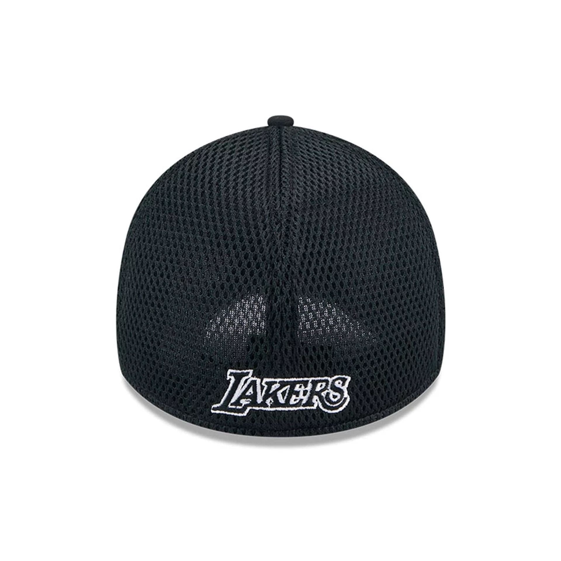 Pictured is this NBA Evergreen Neo LA Lakers 39THIRTY Stretch Fit cap in black. 2