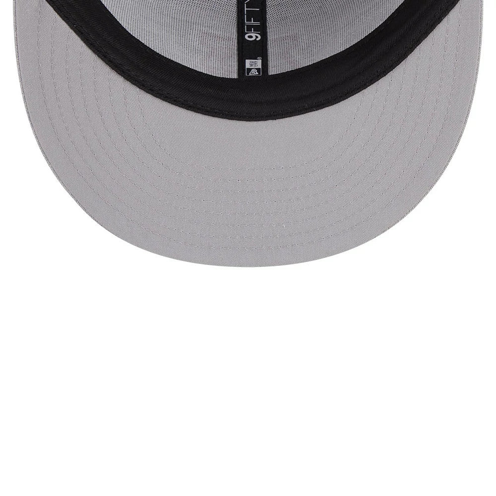 Pictured is this NFL Pro Bowl 2025 AFC Logo 9FIFTY Snapback Adjustable cap in grey. 7
