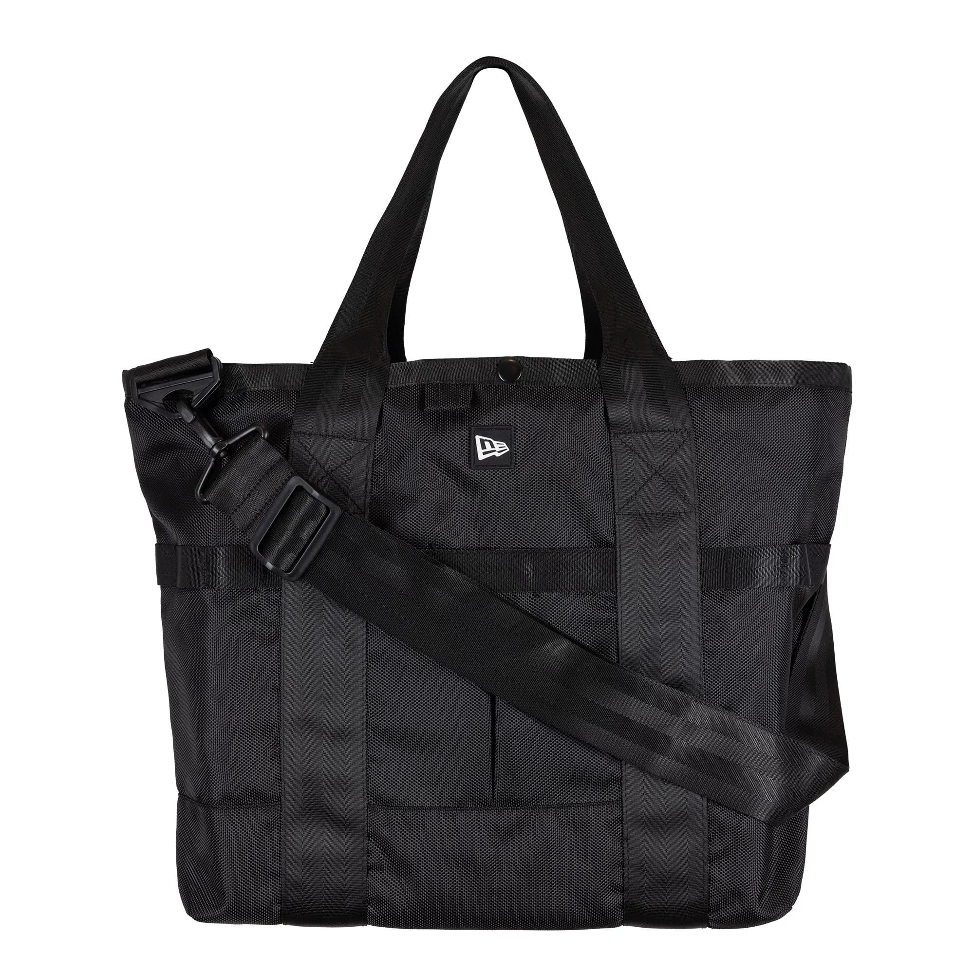 Pictured is this New Era Black Utility Tote Bag 2