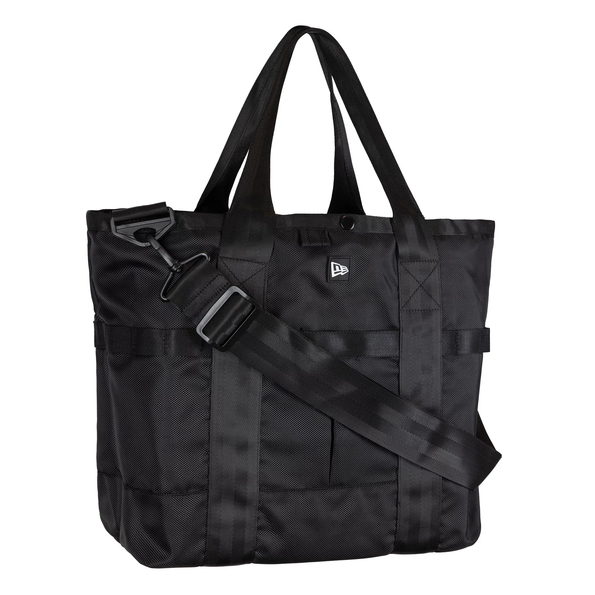 Pictured is this New Era Black Utility Tote Bag 3