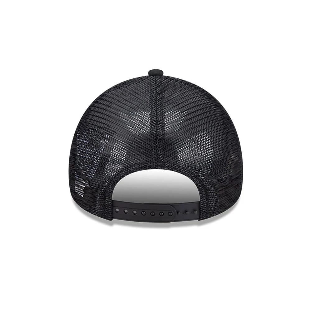 Pictured is this MLB Evergreen Colorado Rockies 9FORTY A-Frame cap in black. 4