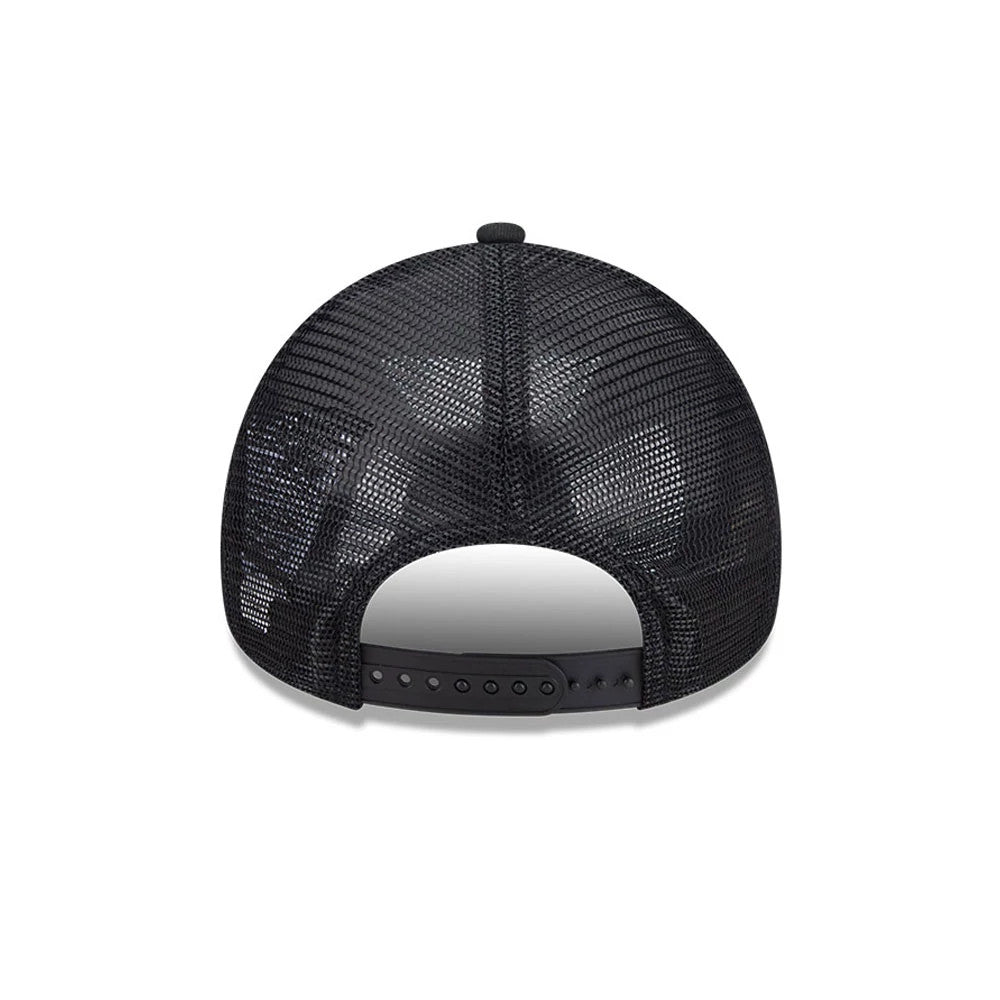 Pictured is this MLB Evergreen Colorado Rockies 9FORTY A-Frame cap in black. 4