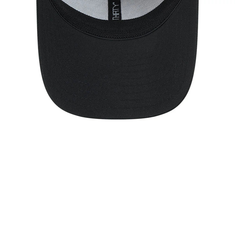 Pictured is this NBA Evergreen Brooklyn Nets 39THIRTY Stretch Fit cap in black. 7
