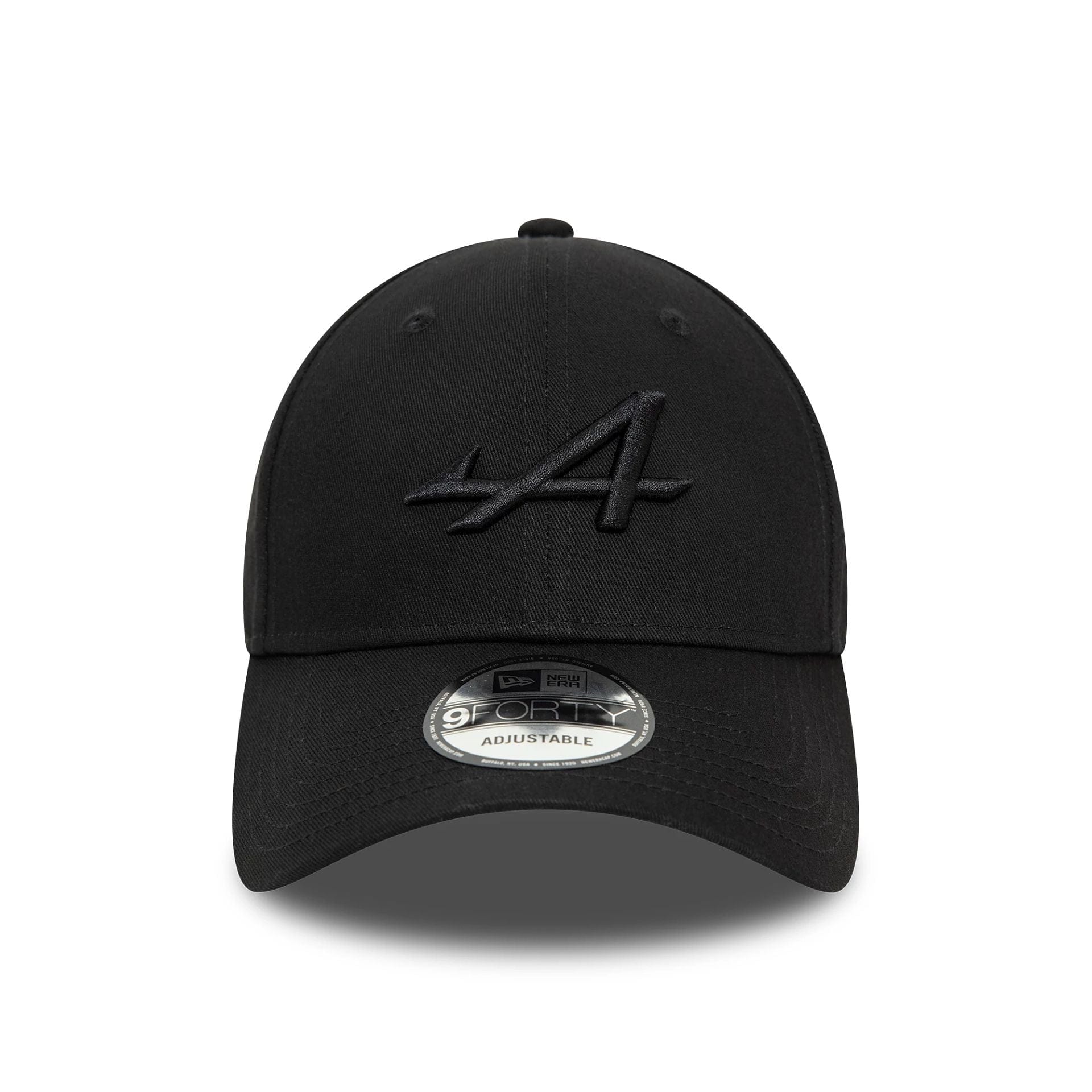 This is a Alpine Racing Embossed Black 9FORTY Adjustable Cap 2