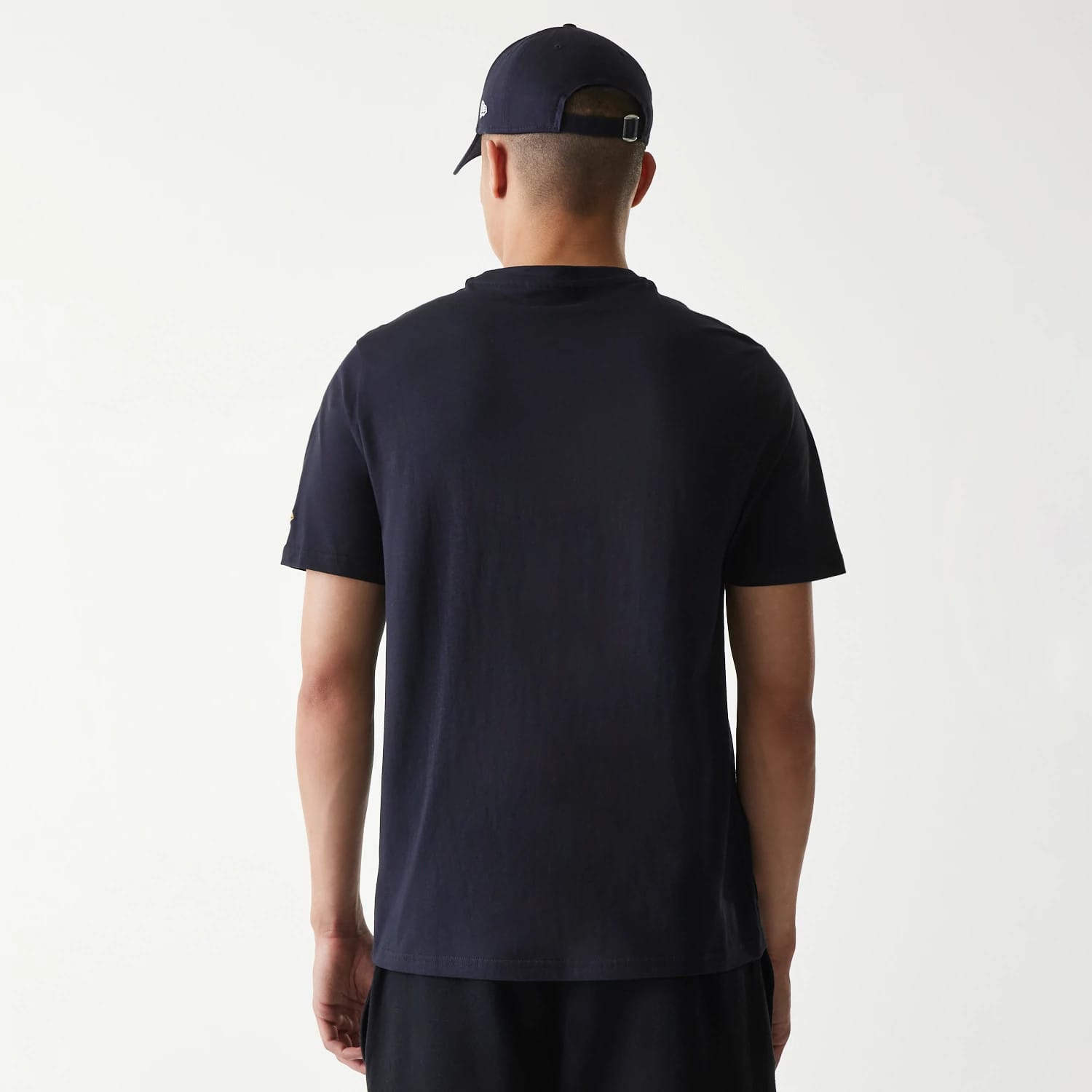 The Male model is wearing San Diego Padres MLB Regular Navy T-Shirt 2
