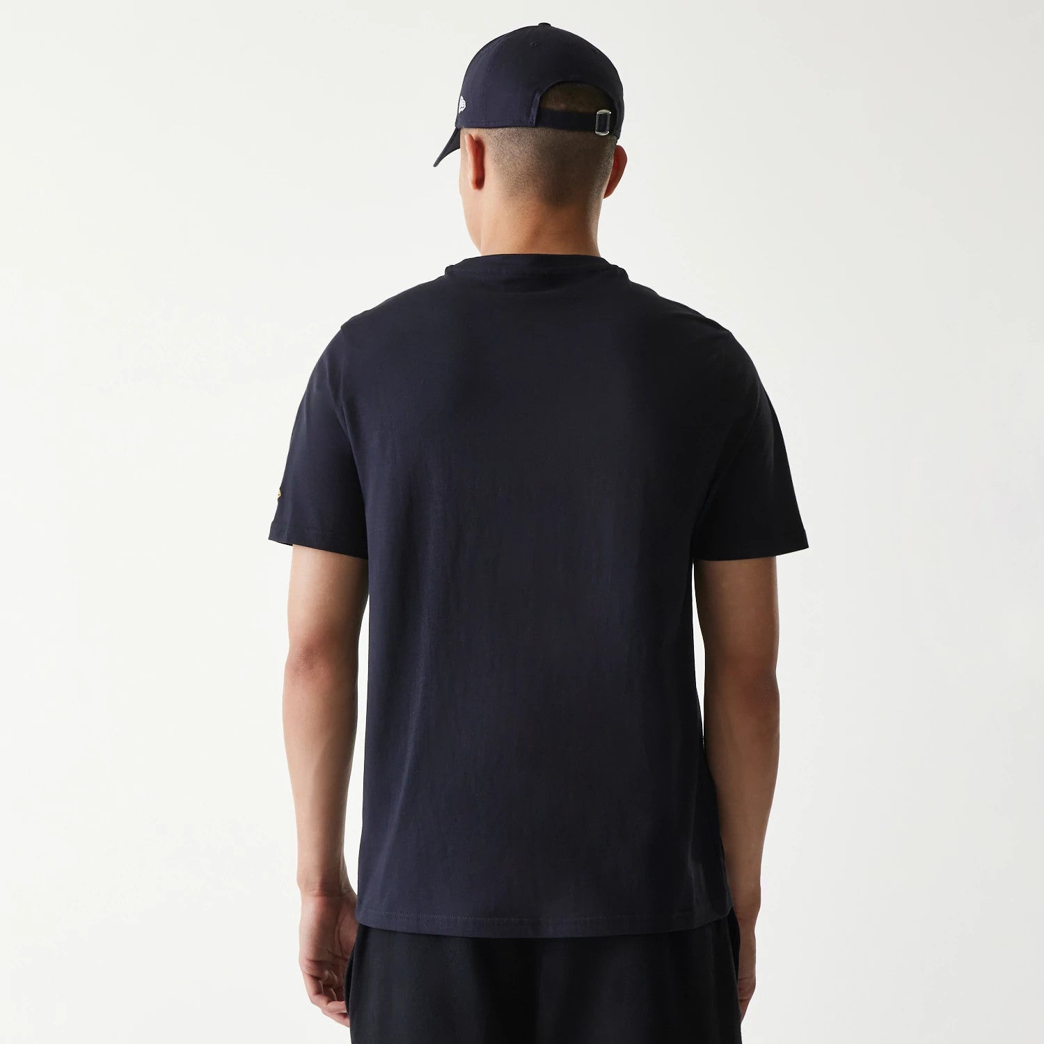 The Male model is wearing San Diego Padres MLB Regular Navy T-Shirt 2