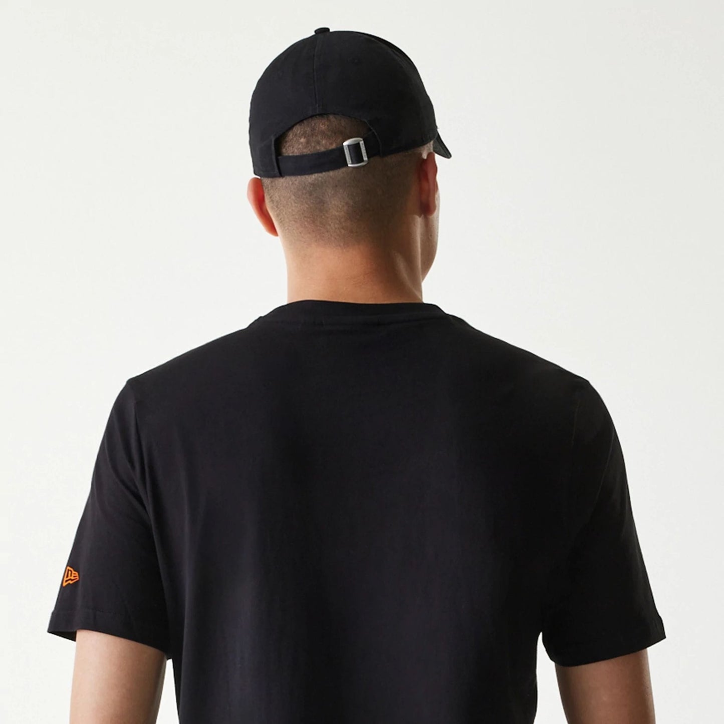The Male model is wearing Baltimore Orioles MLB Regular Black T-Shirt 7