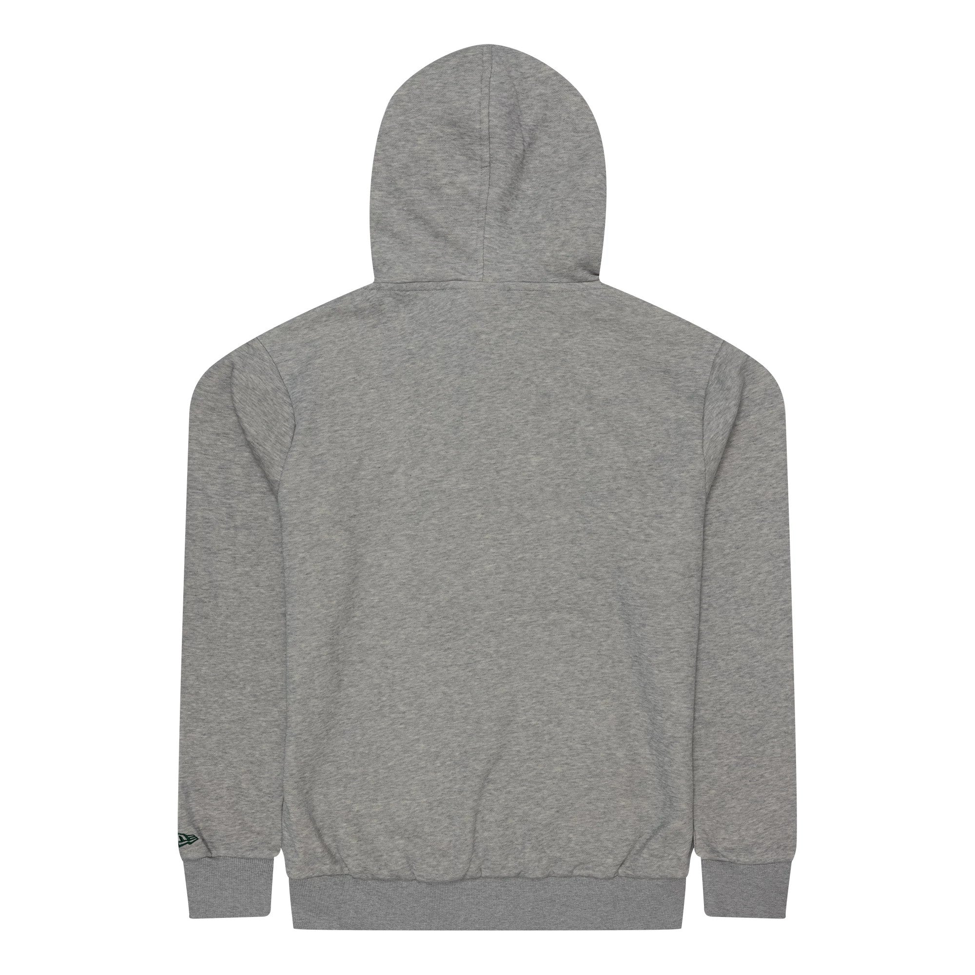 The Male model is wearing Oakland Athletics MLB Regular Grey Pullover Hoodie 2