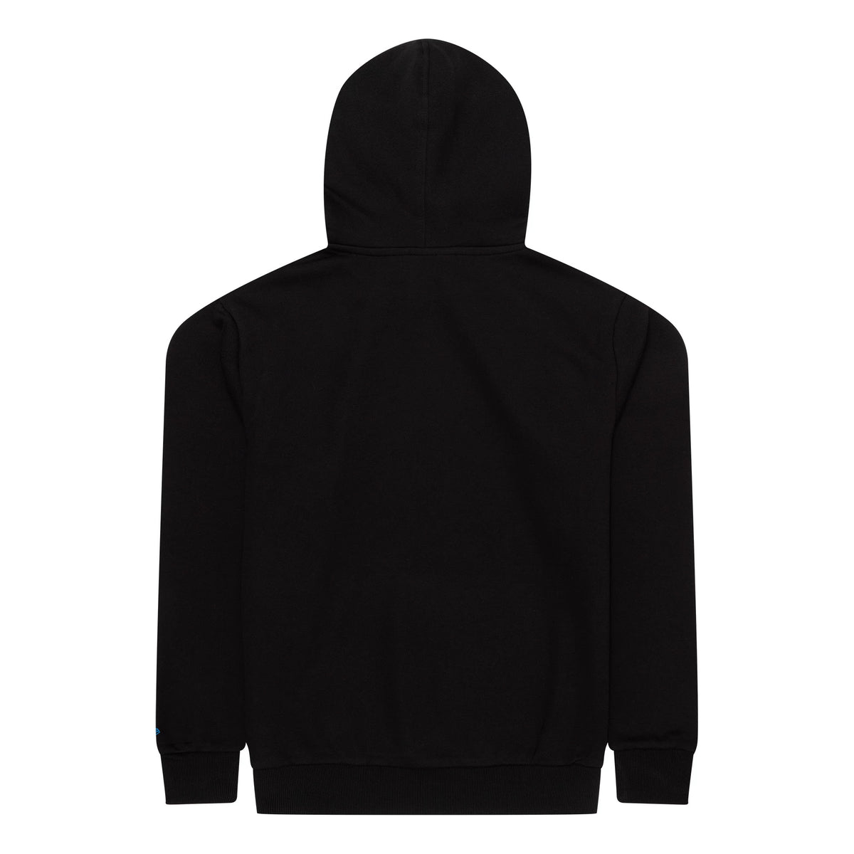 The Male model is wearing Miami Marlins MLB Regular Black Pullover Hoodie 2