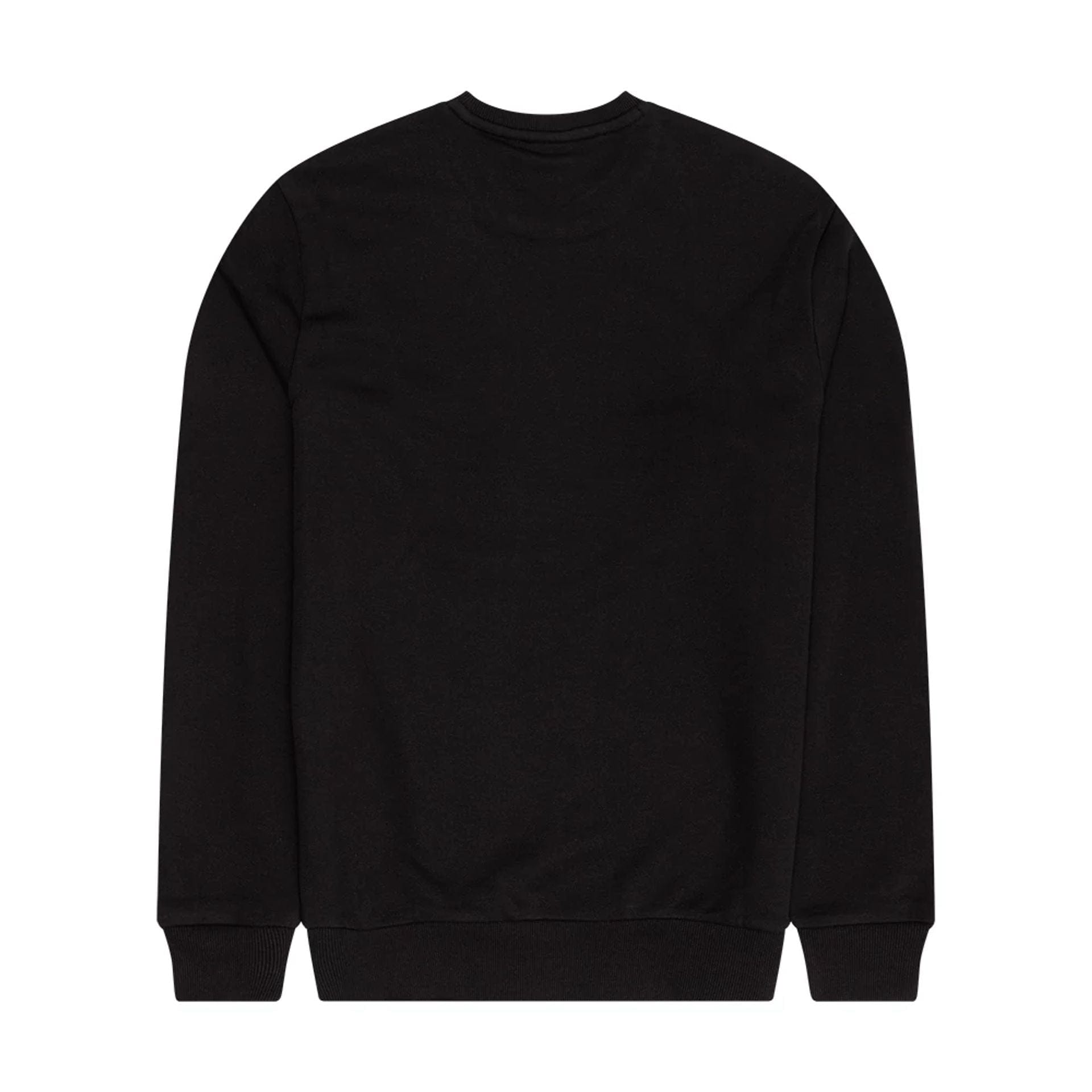 The Male model is wearing Las Vegas Raiders NFL Black Crew Neck Sweater 2