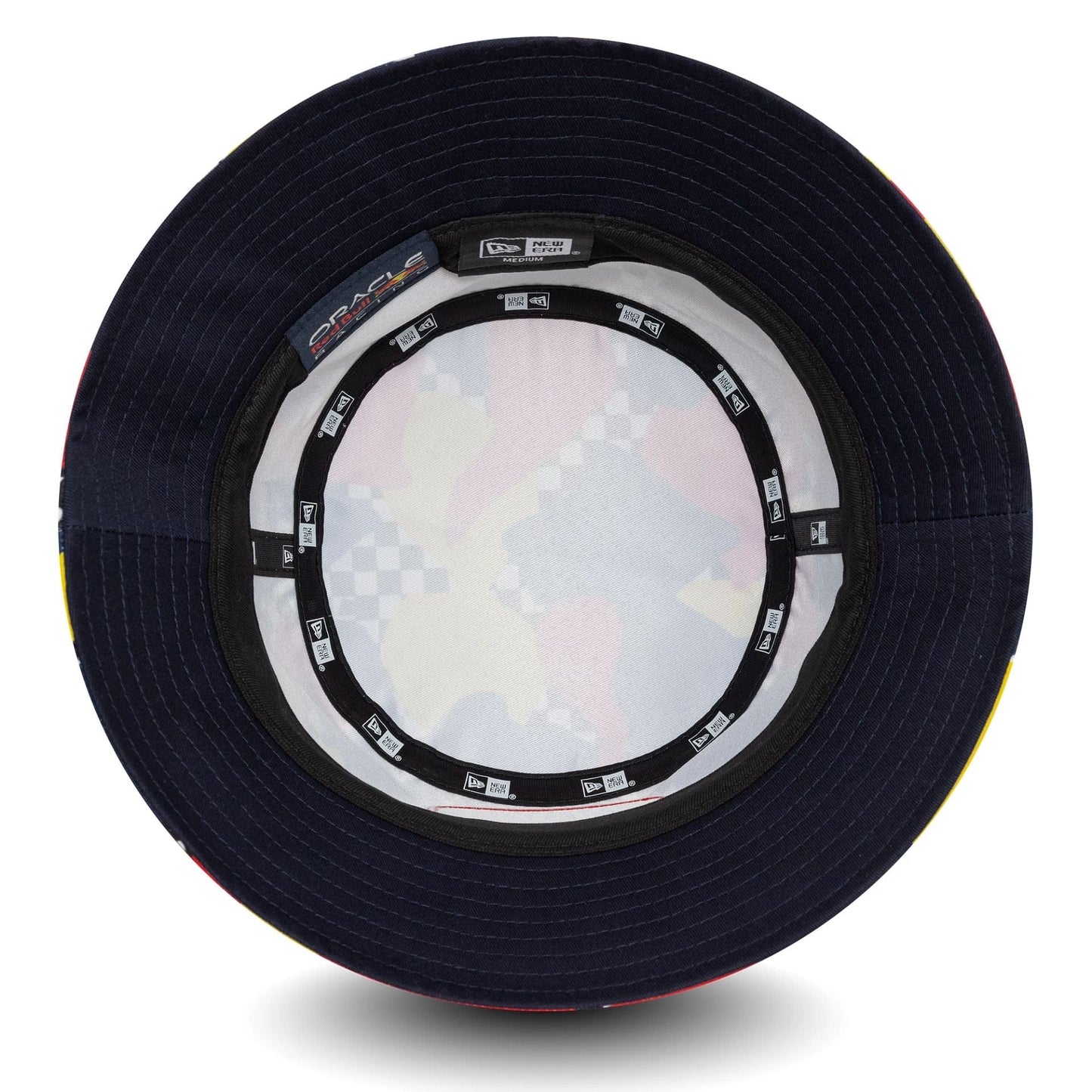 This is a Red Bull Racing Abstract Dark Blue Bucket Hat 5