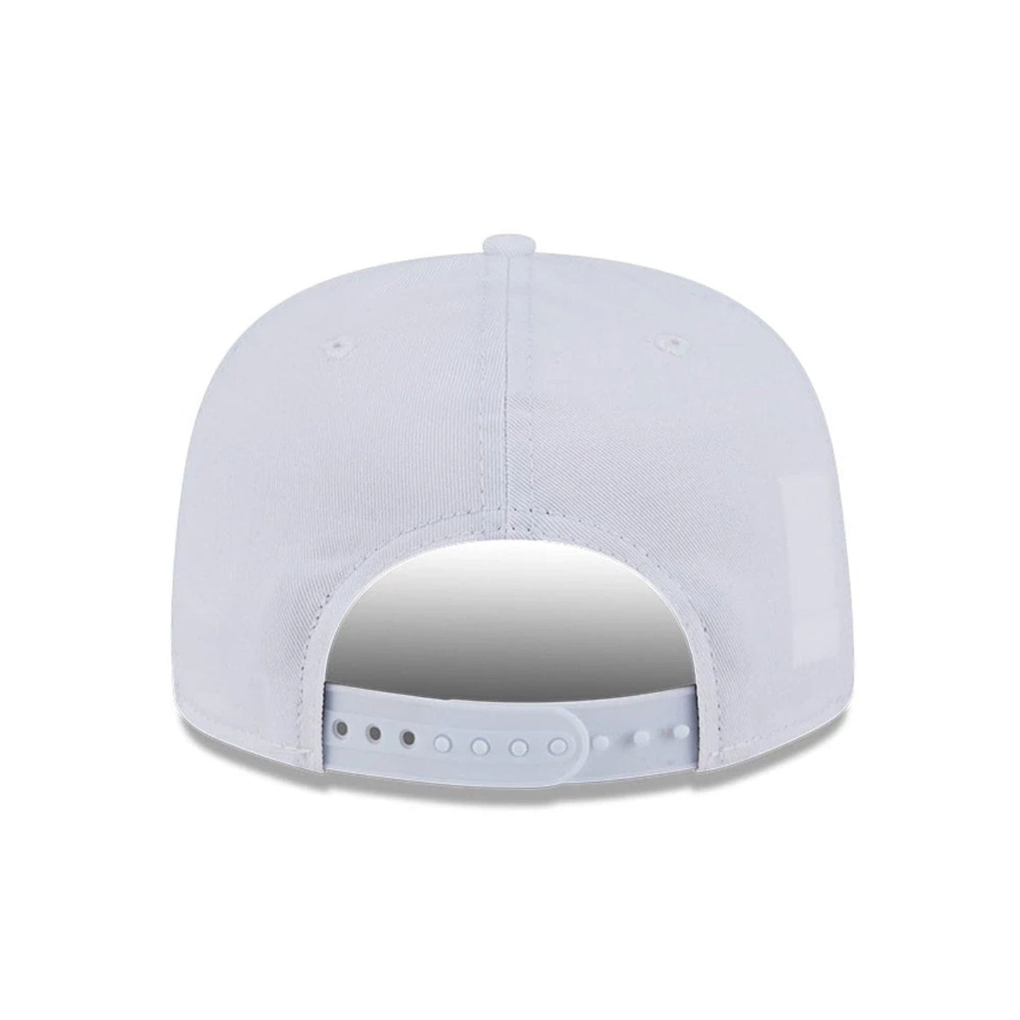 This is a New York Yankees Spring Training Fan Pack 2025 White Golfer Adjustable Cap 7