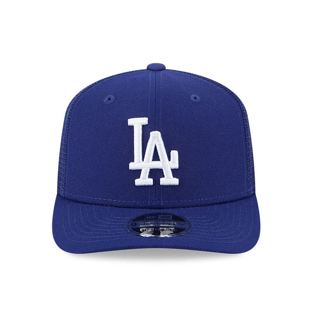 Pictured is this MLB Evergreen LA Dodgers 9SEVENTY Stretch Snap cap in dark blue. 3