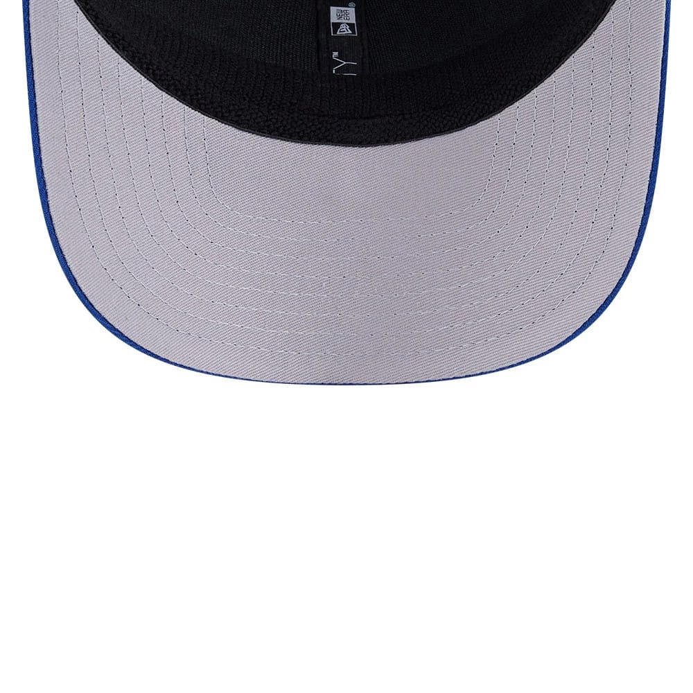 Pictured is this MLB Evergreen New York Mets 9SEVENTY Stretch Snap cap in blue. 2