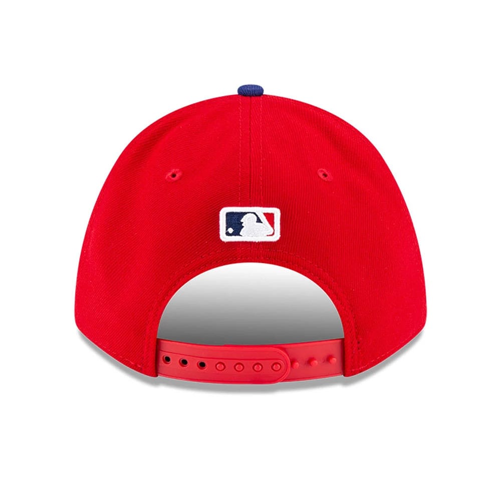 This is a Philadelphia Phillies MLB Player Replica Red 9FORTY M-Crown Adjustable Cap 4