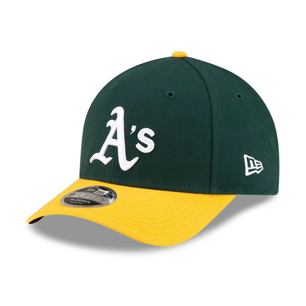 This is a Athletics MLB Player Replica Dark Green 9FORTY M-Crown Adjustable Cap 1
