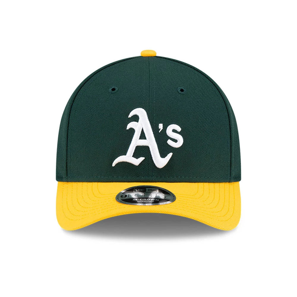 This is a Athletics MLB Player Replica Dark Green 9FORTY M-Crown Adjustable Cap 2