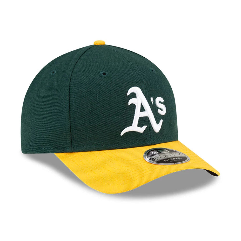 This is a Athletics MLB Player Replica Dark Green 9FORTY M-Crown Adjustable Cap 3