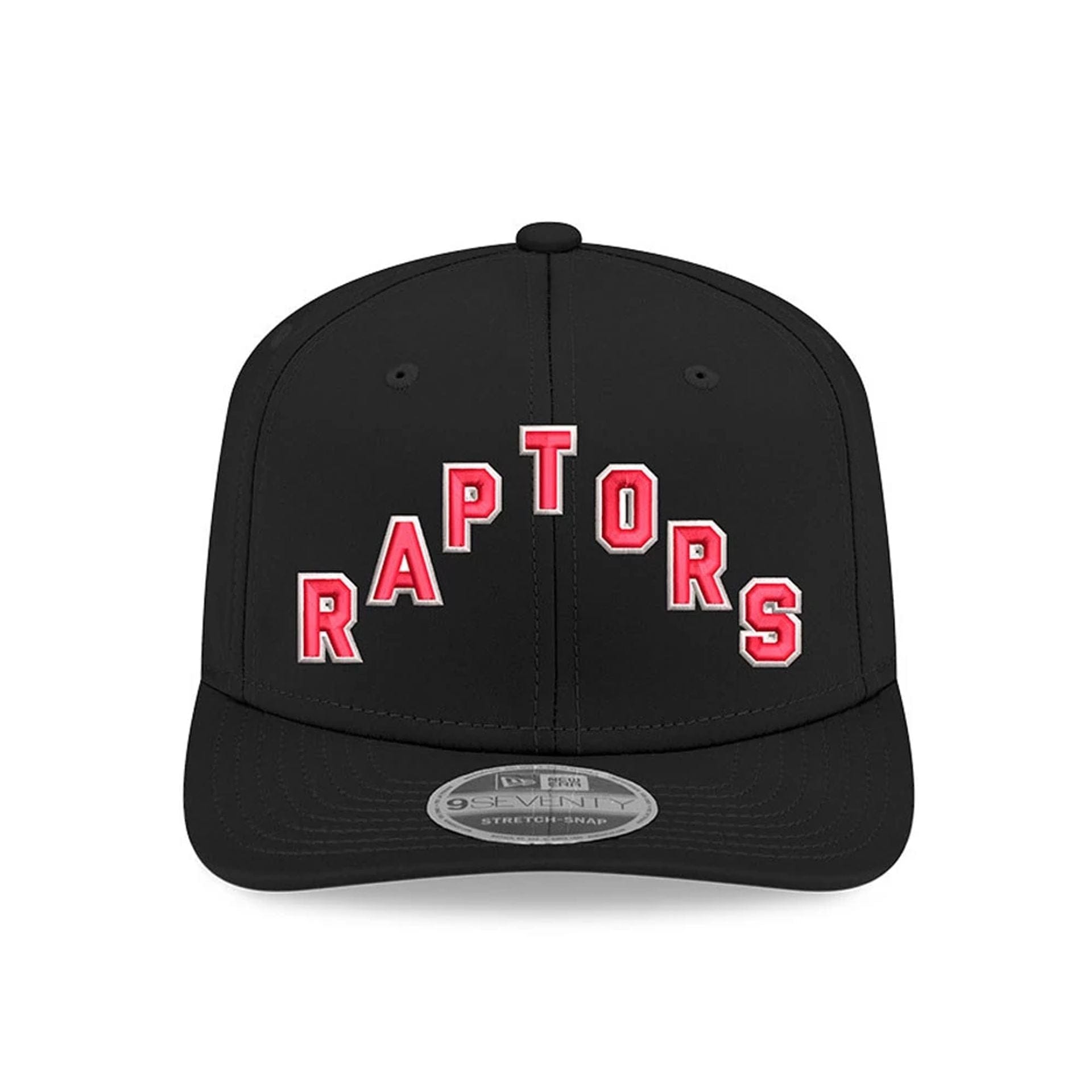 This is a Toronto Raptors NBA Statement Black 9SEVENTY Stretch Snap Adjustable Cap 2