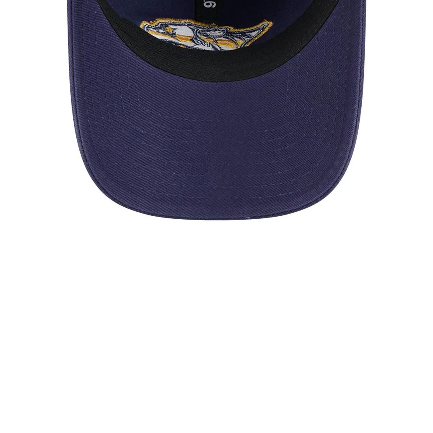 This is a Nashville Predators NHL Official Team Colours Navy 9TWENTY Adjustable Cap 7