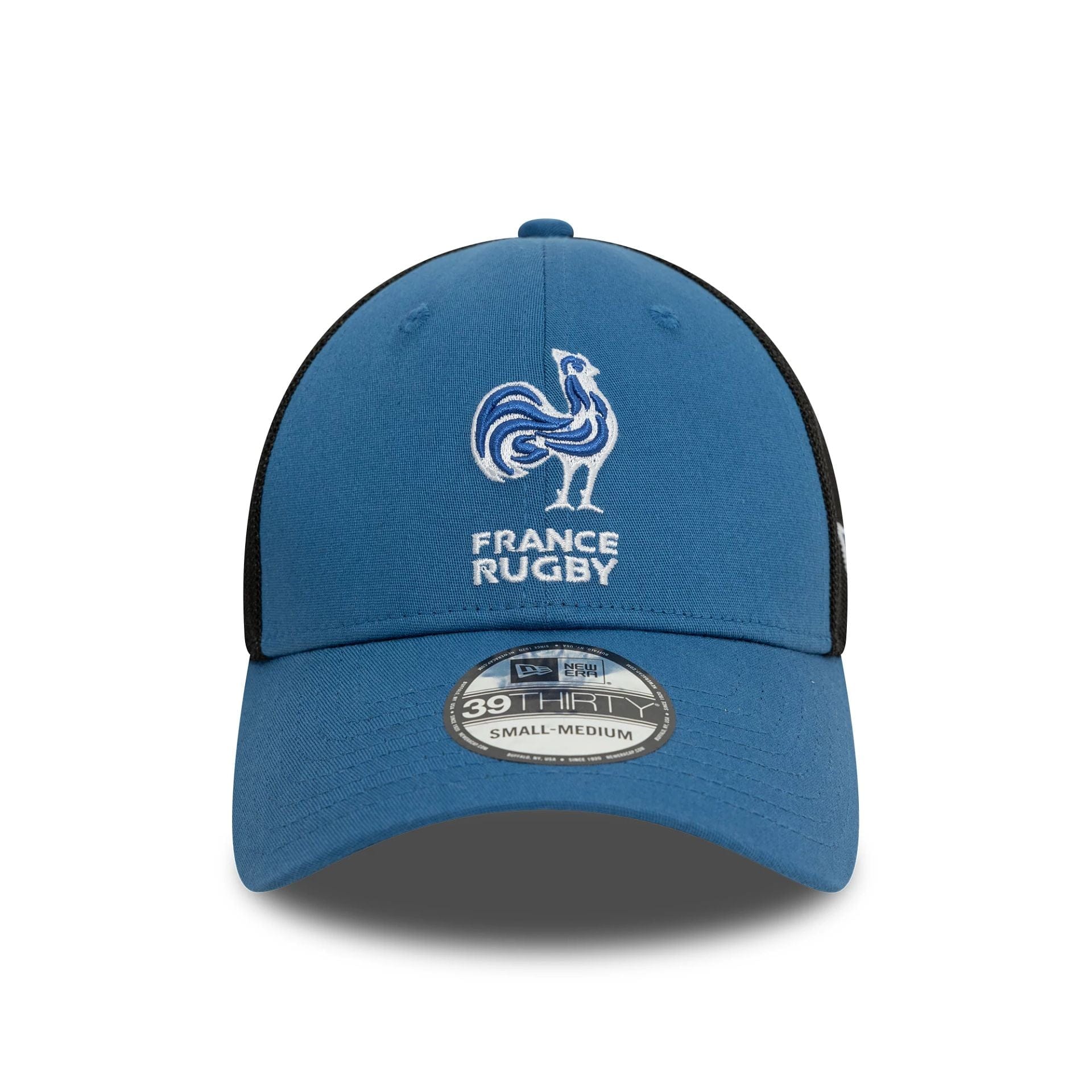 This is a French Federation Of Rugby Seasonal Blue 39THIRTY Stretch Fit Cap 2