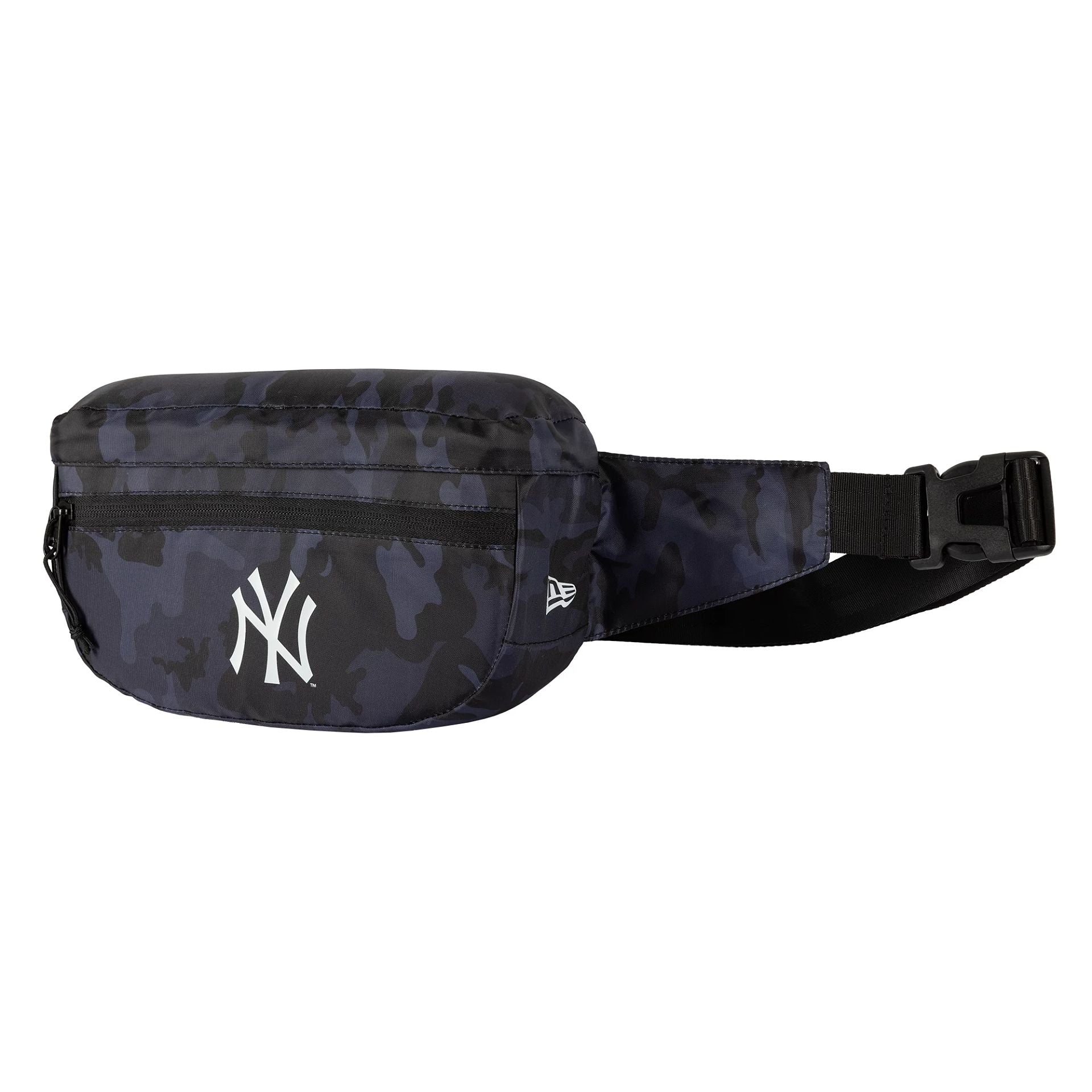 This is a New York Yankees MLB Black Waist Bag 1