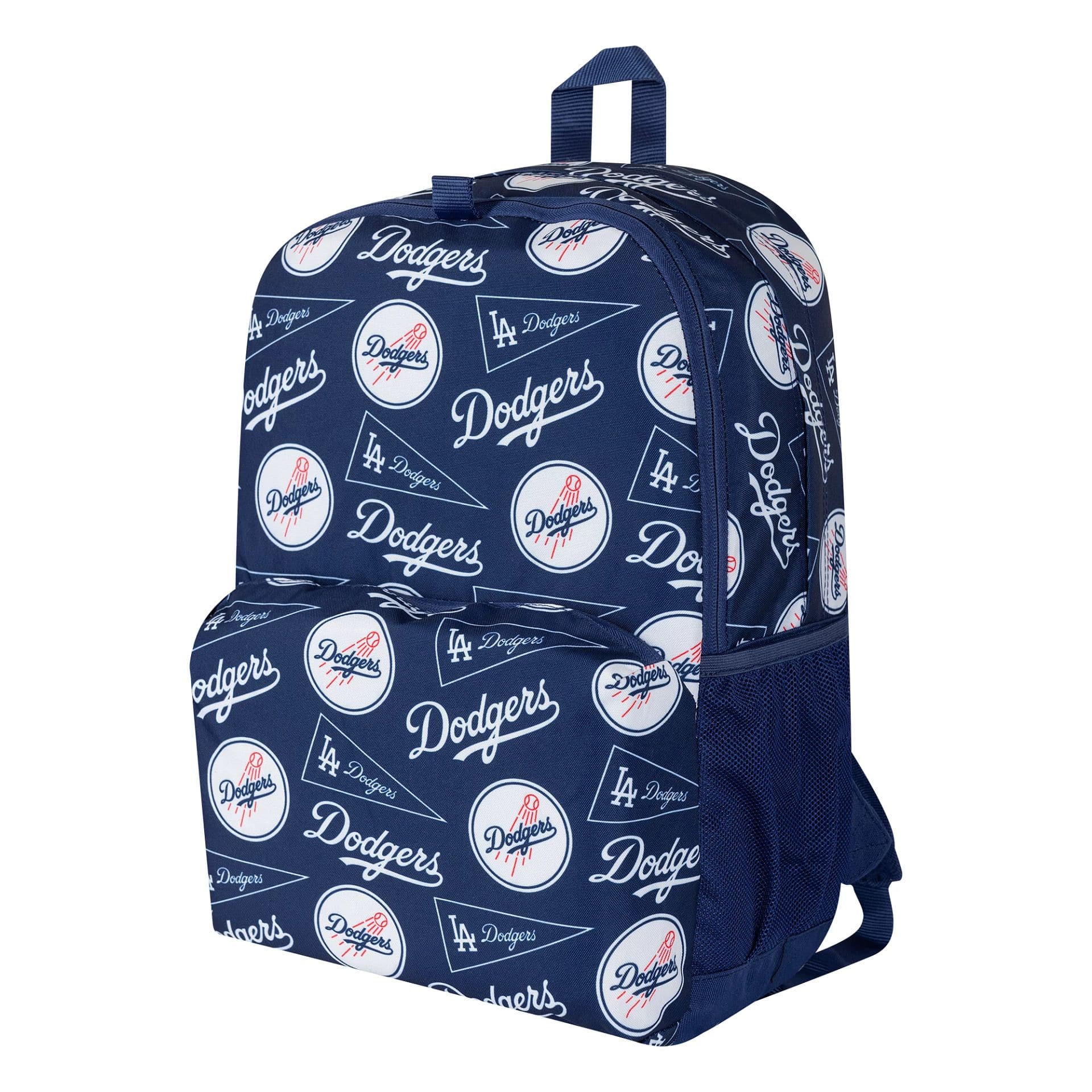 This is a LA Dodgers MLB Blue Stadium Backpack 1