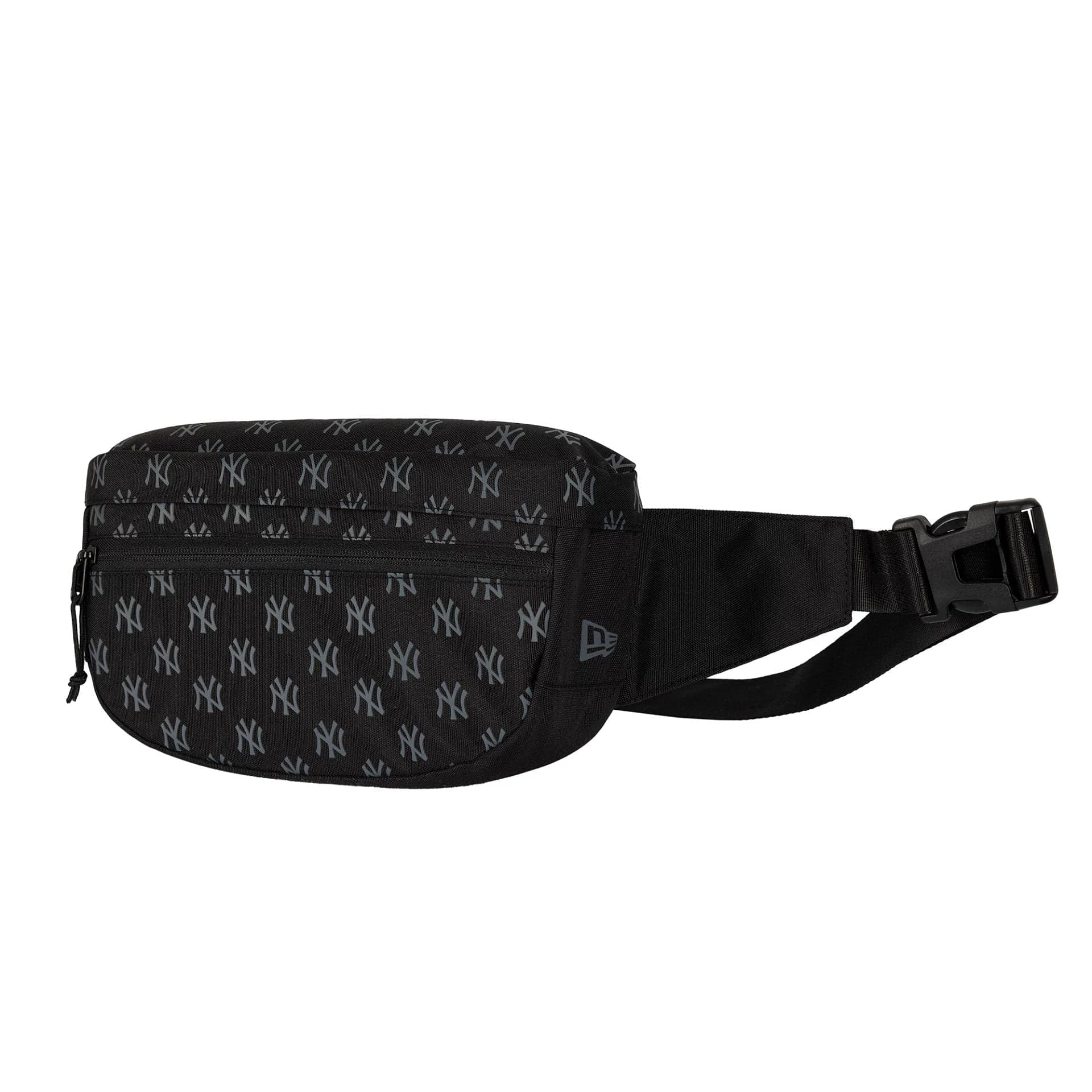 This is a New York Yankees Monogram Black Waist Bag 2