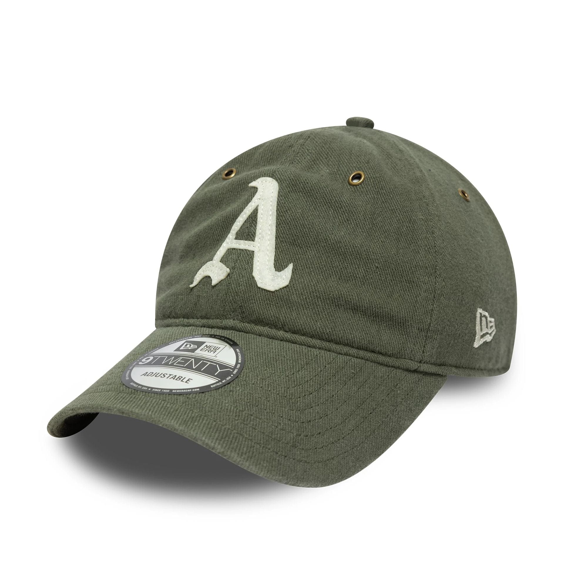 This is a Oakland Athletics MLB Cooperstown Patch Dark Green 9TWENTY Adjustable Cap 1