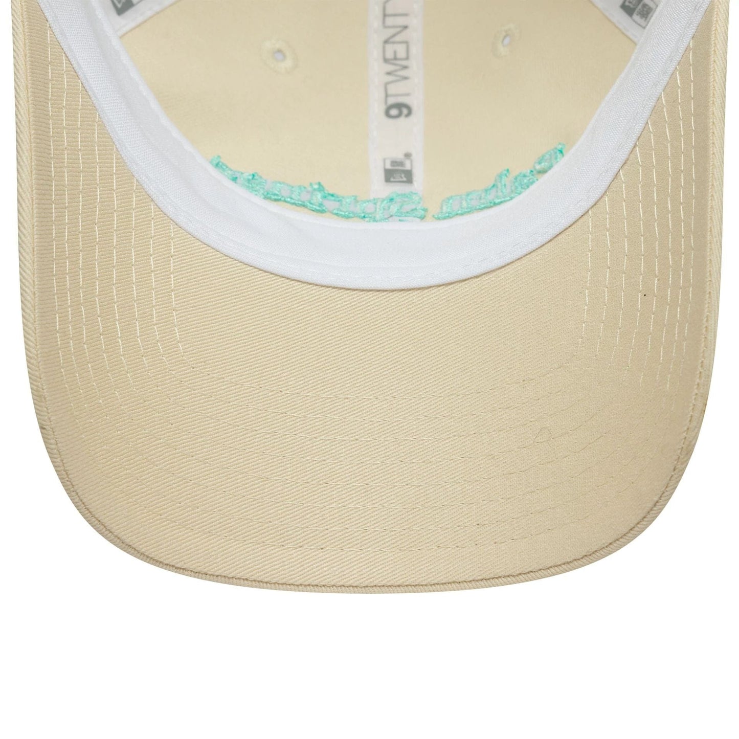 This is a Womens New Era City Cream 9TWENTY Trucker Adjustable Cap 5