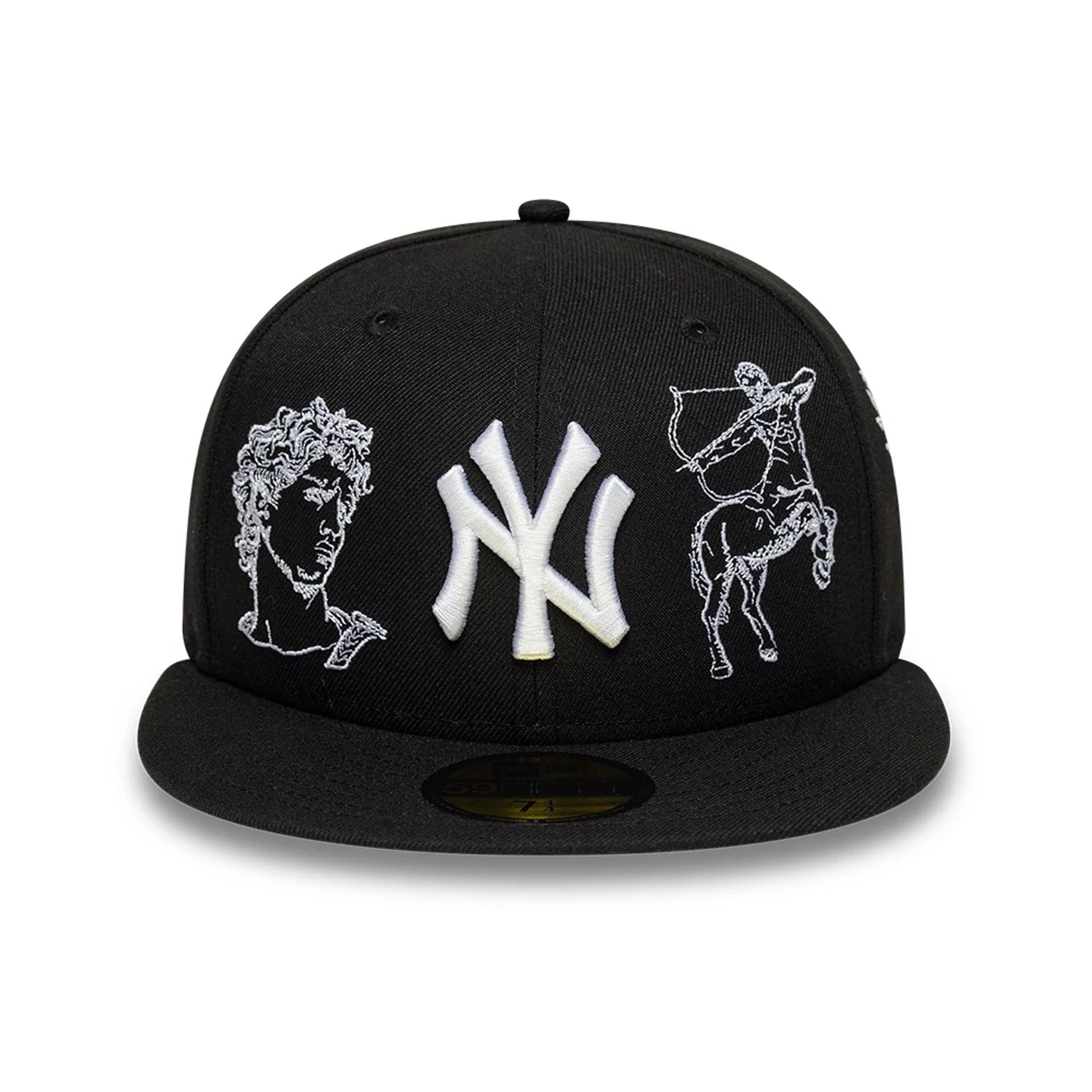 This is a New York Yankees MLB Mythical Black 59FIFTY FItted Cap 2