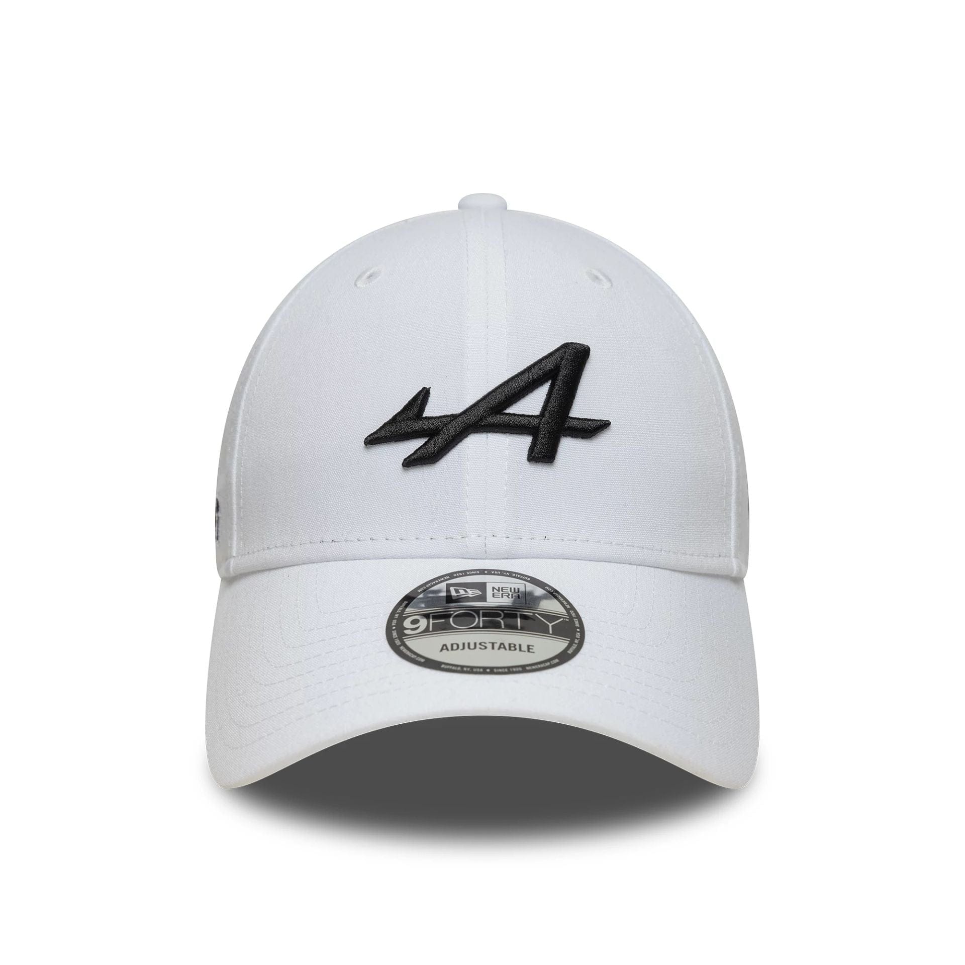 This is a Alpine Racing Essential White 9FORTY Adjustable Cap 2