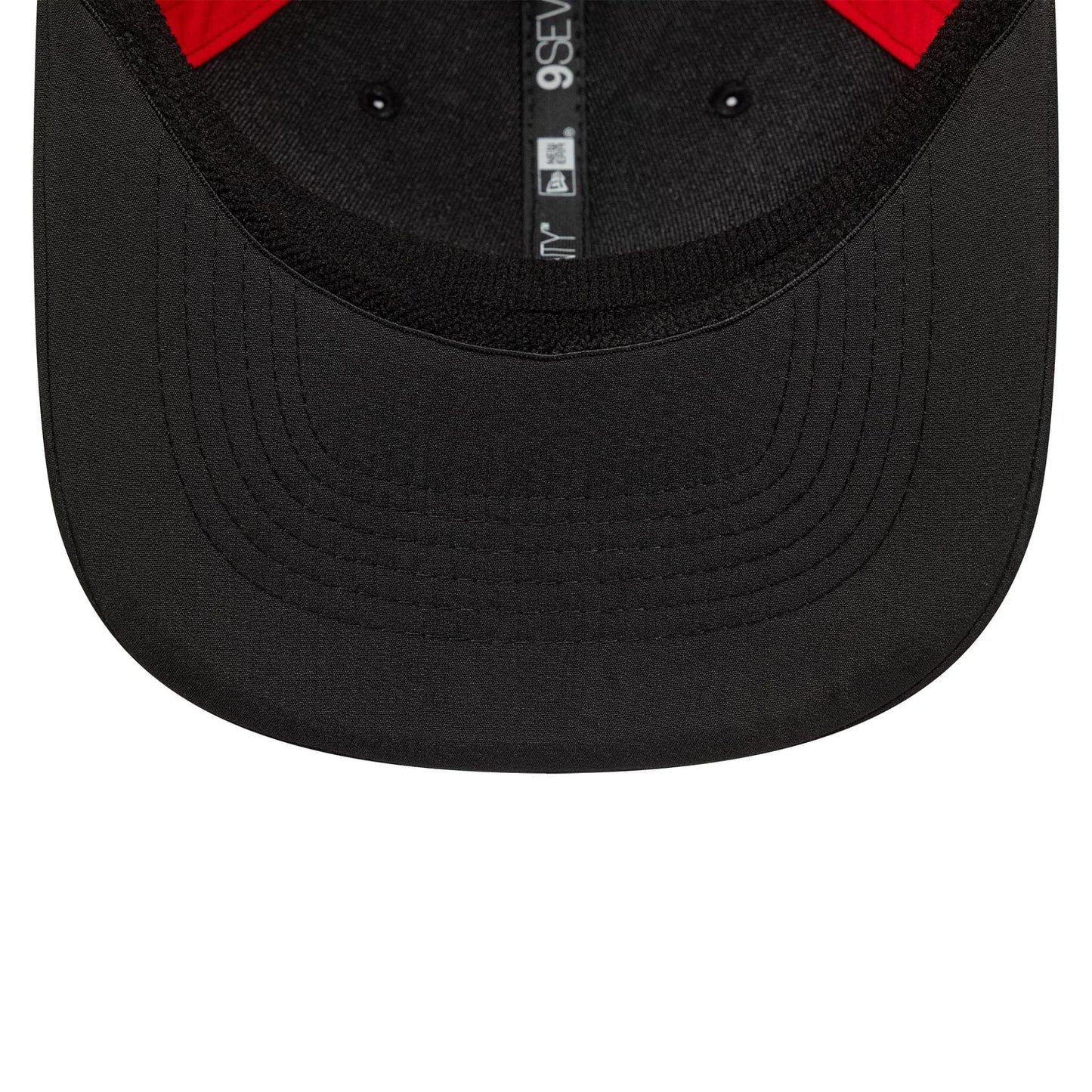 This is a MoneyGram Haas F1 Japan Race Special Black 9SEVENTY Stretch Snap Adjustable Cap 9