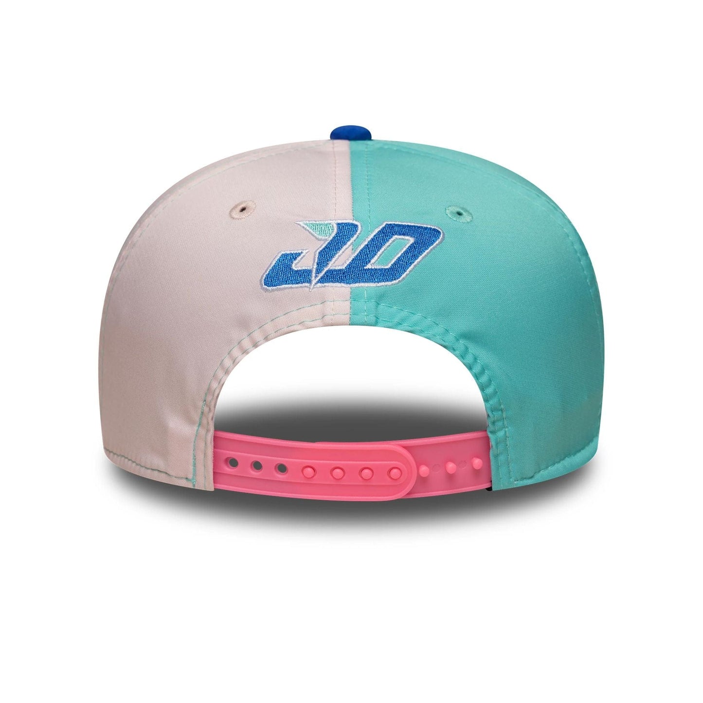 This is a Alpine Racing Jack Doohan Miami Race Special Multi 9SEVENTY Stretch Snap Adjustable Cap 6