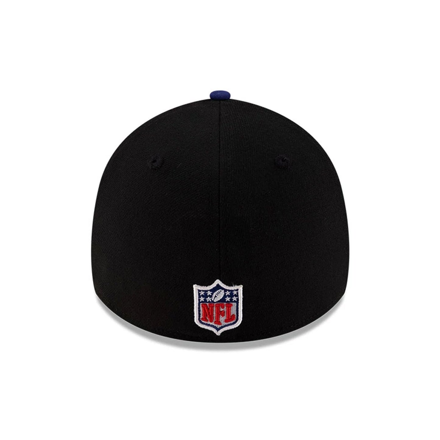 This is a NFL Shield Logo NFL Draft 2025 Black 39THIRTY Stretch Fit Cap 7