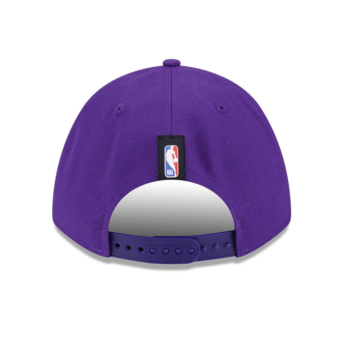 This is a LA Lakers NBA Draft 2025 Purple 9FORTY M-Crown A-Frame Adjustable Cap 7