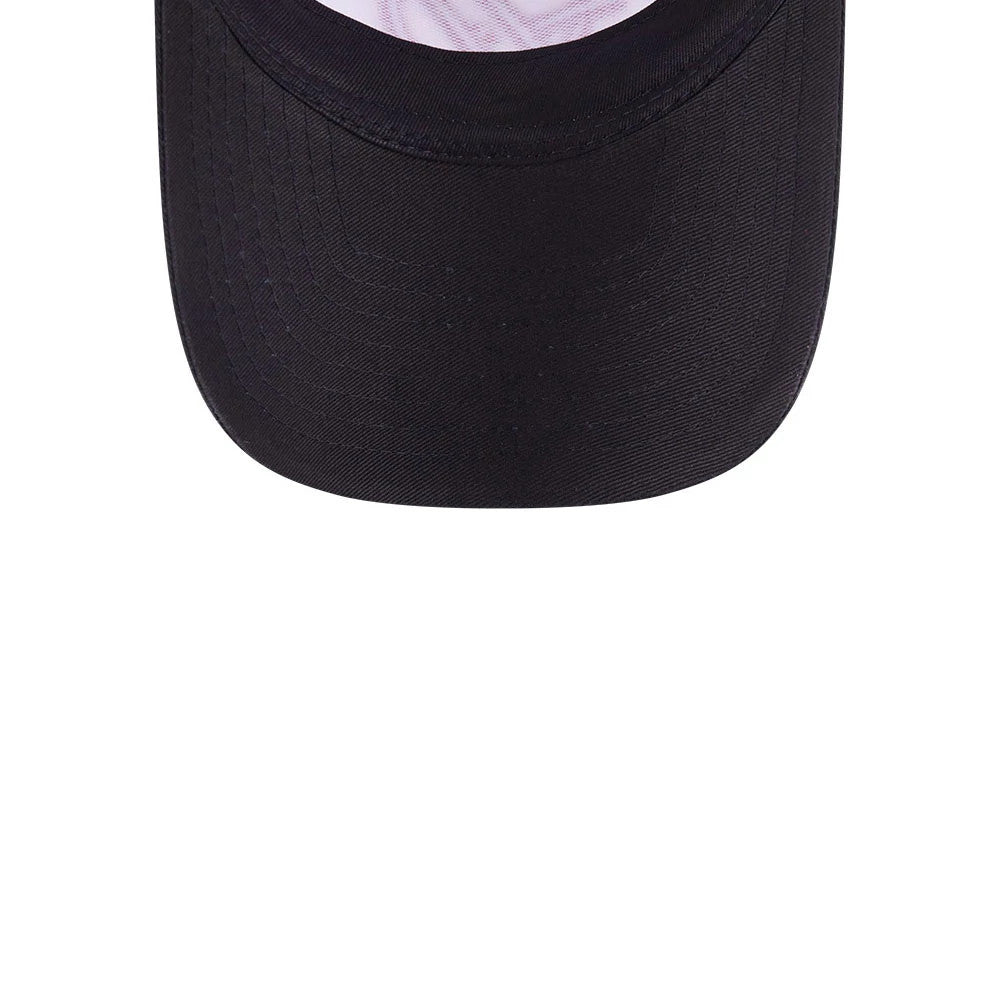 This is a TGR Haas F1 Black 9FORTY E-Frame Trucker Adjustable Cap 7