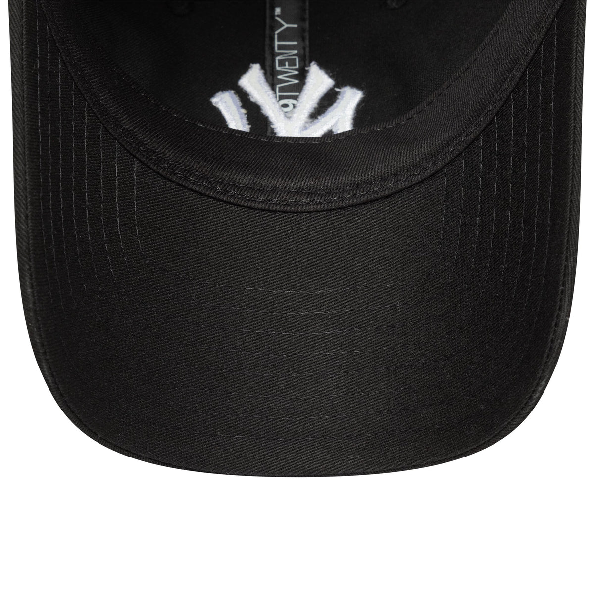 This is a New York Yankees Womens MLB League Essential Black 9TWENTY Adjustable Cap 5