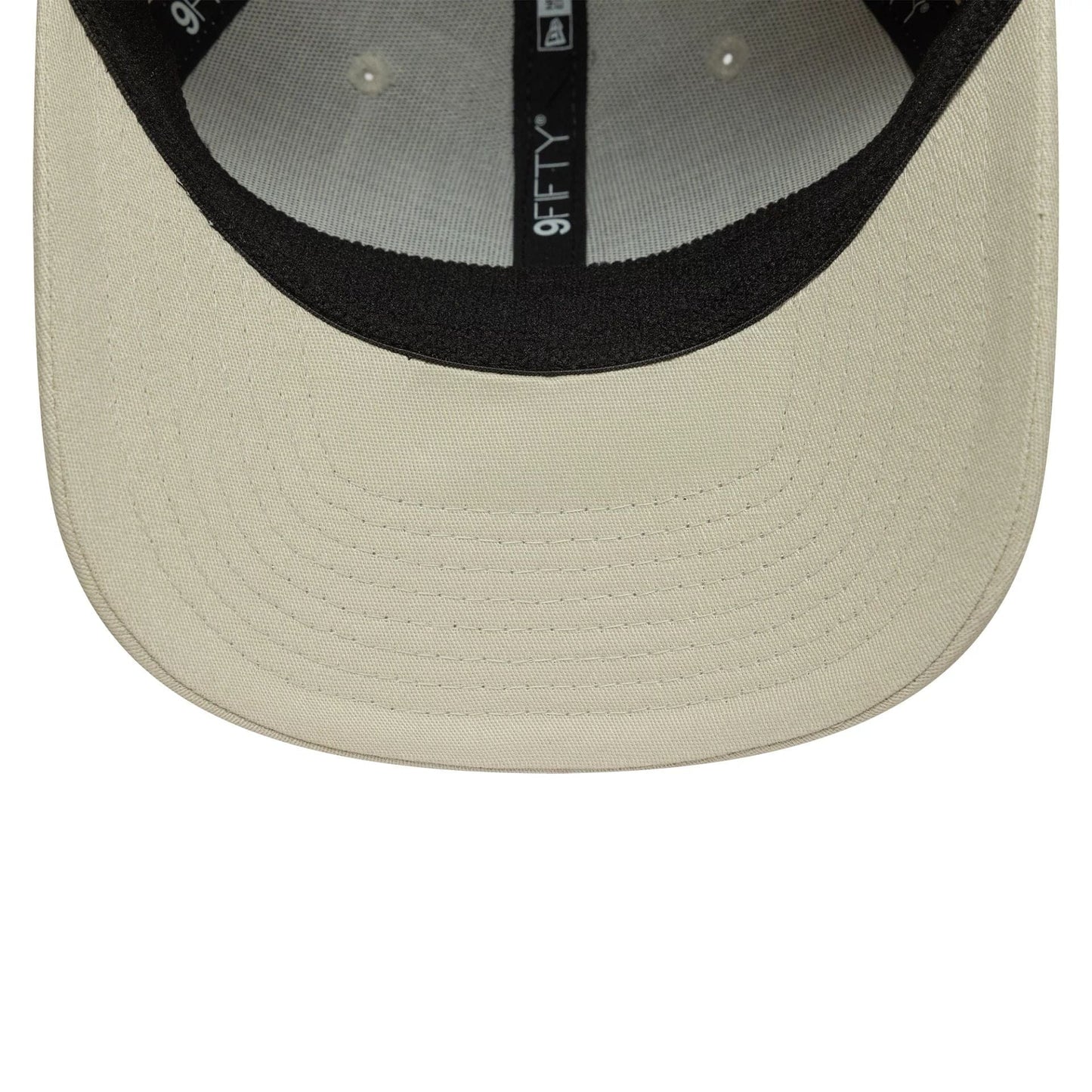 This is a McLaren Racing Seasonal Cream 9FIFTY Stretch Snap Adjustable Cap 5