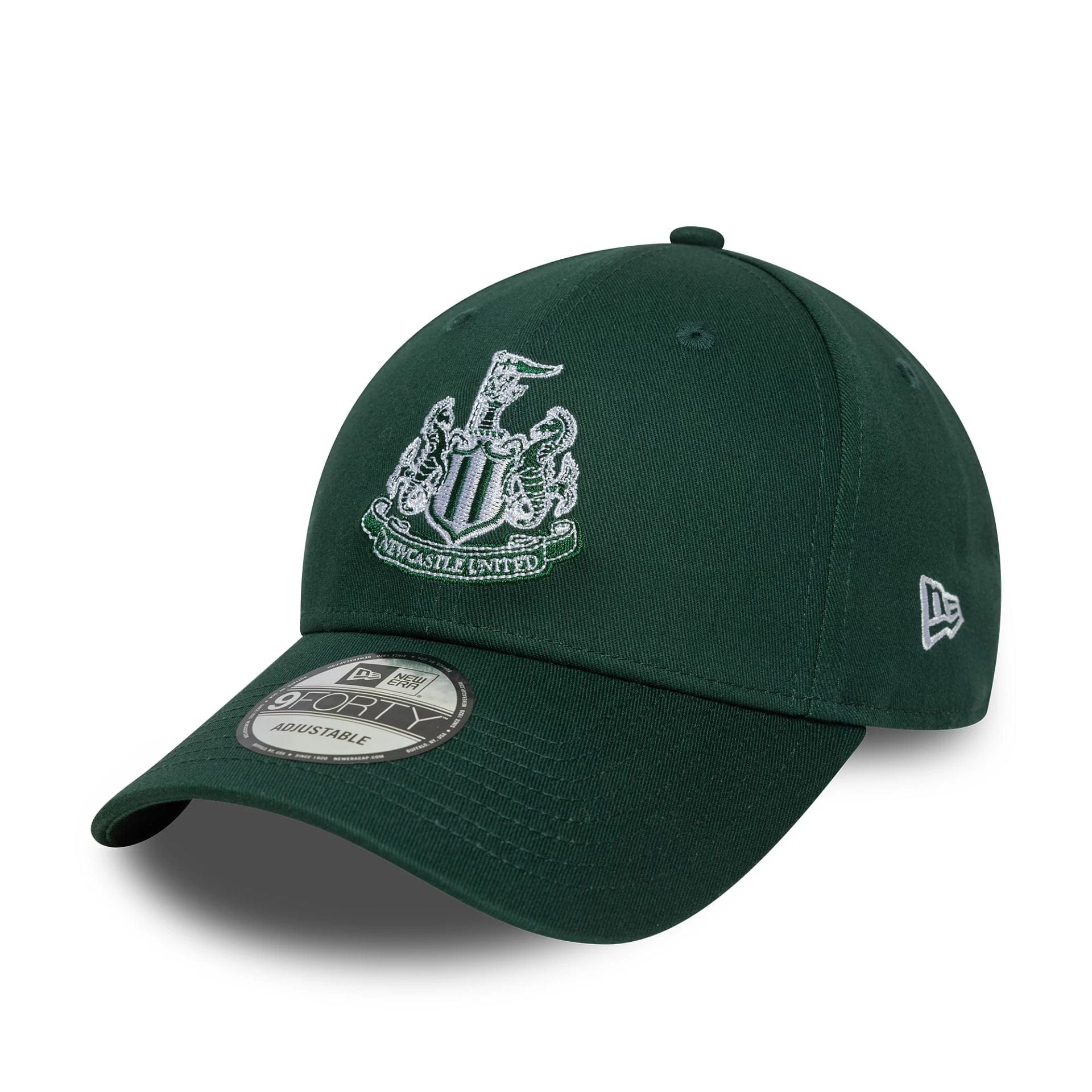 This is a Newcastle United FC Seasonal Dark Green 9FORTY Adjustable Cap 1
