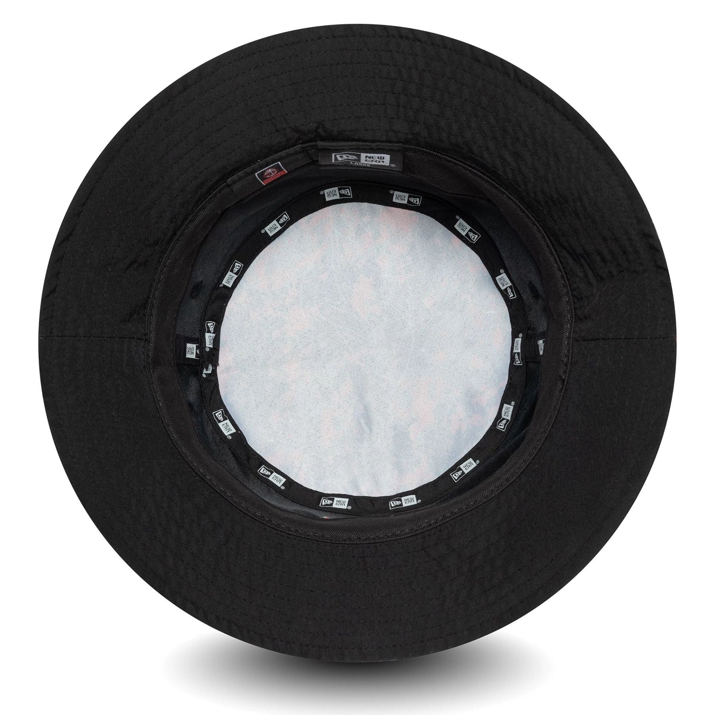 This is a AC Milan Grime All Over Print Black Bucket Hat 5