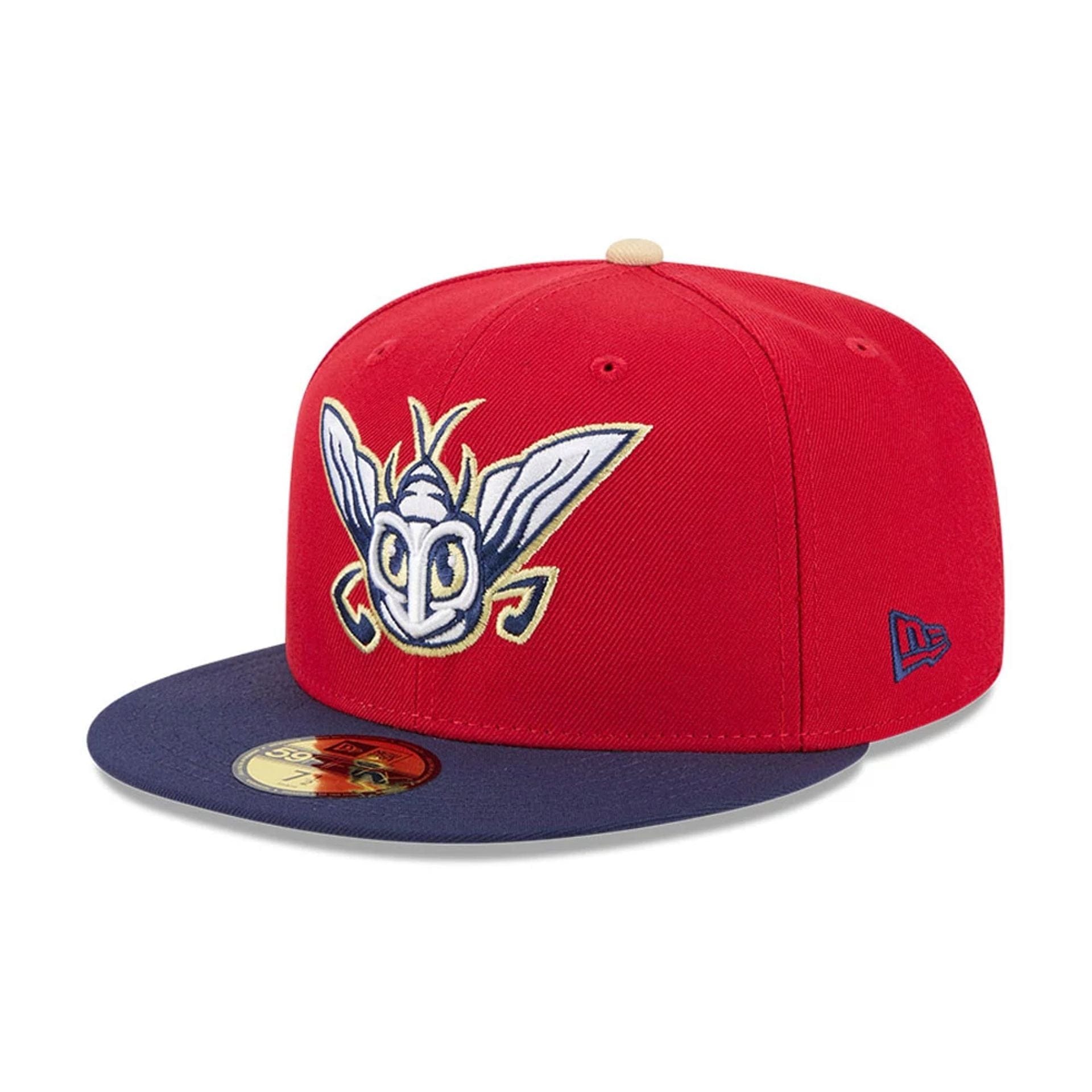 Pictured is this MiLB Theme Night Harrisburg Senators 59FIFTY Fitted cap in red. 1