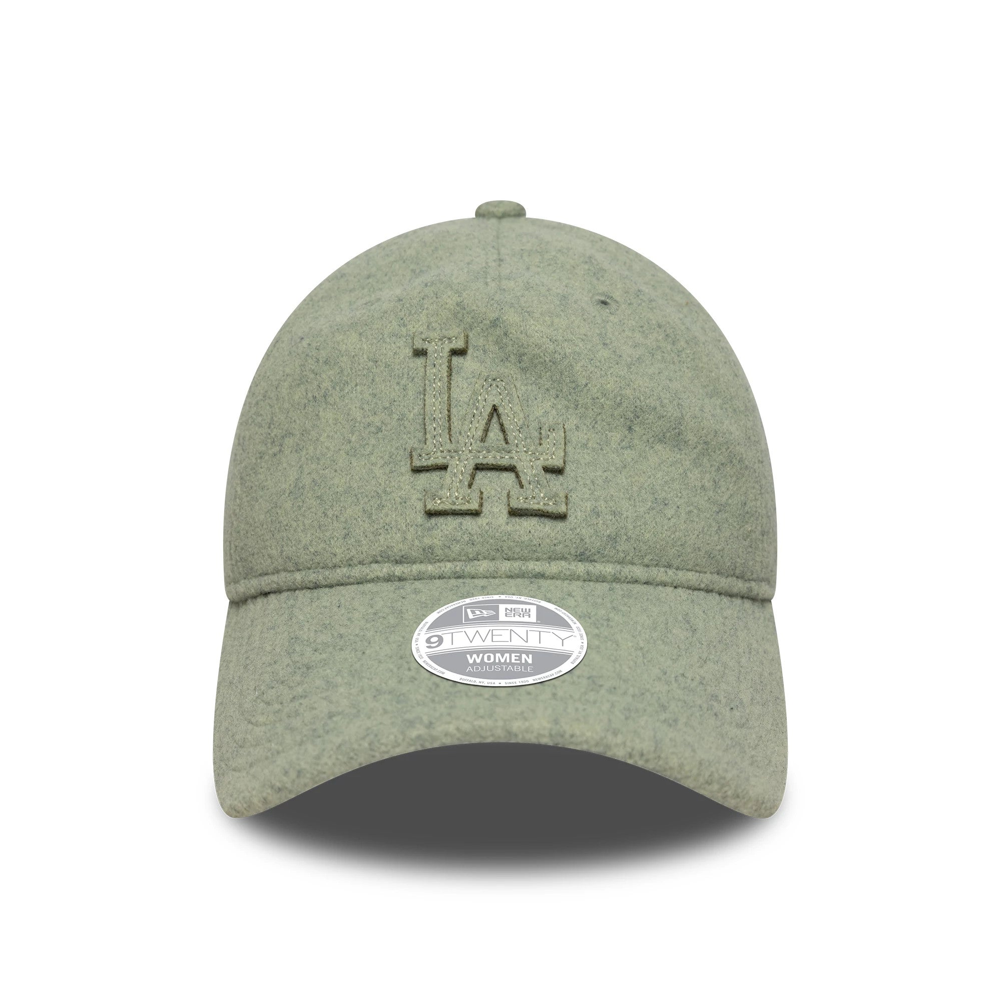 This is a LA Dodgers Womens MLB Pastel Green 9TWENTY A-Frame Adjustable Cap 2