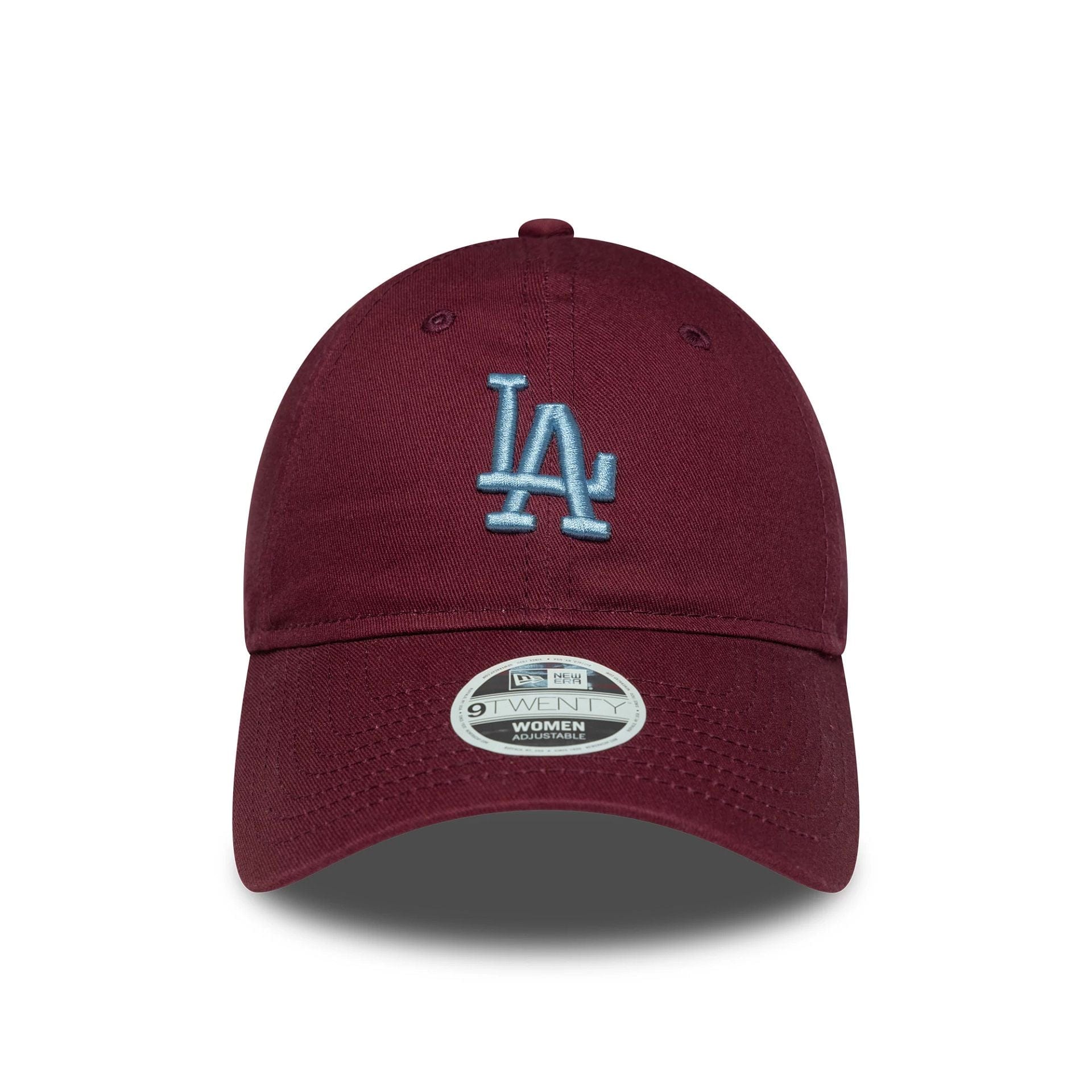 This is a LA Dodgers Womens MLB League Essential Dark Red 9TWENTY Adjustable Cap 2