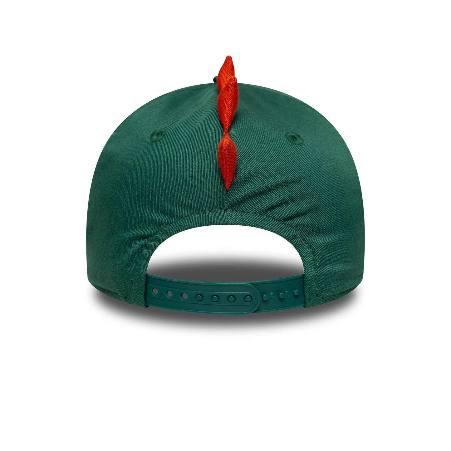 This is a Child New Era Face Green 9FORTY Adjustable Cap 5
