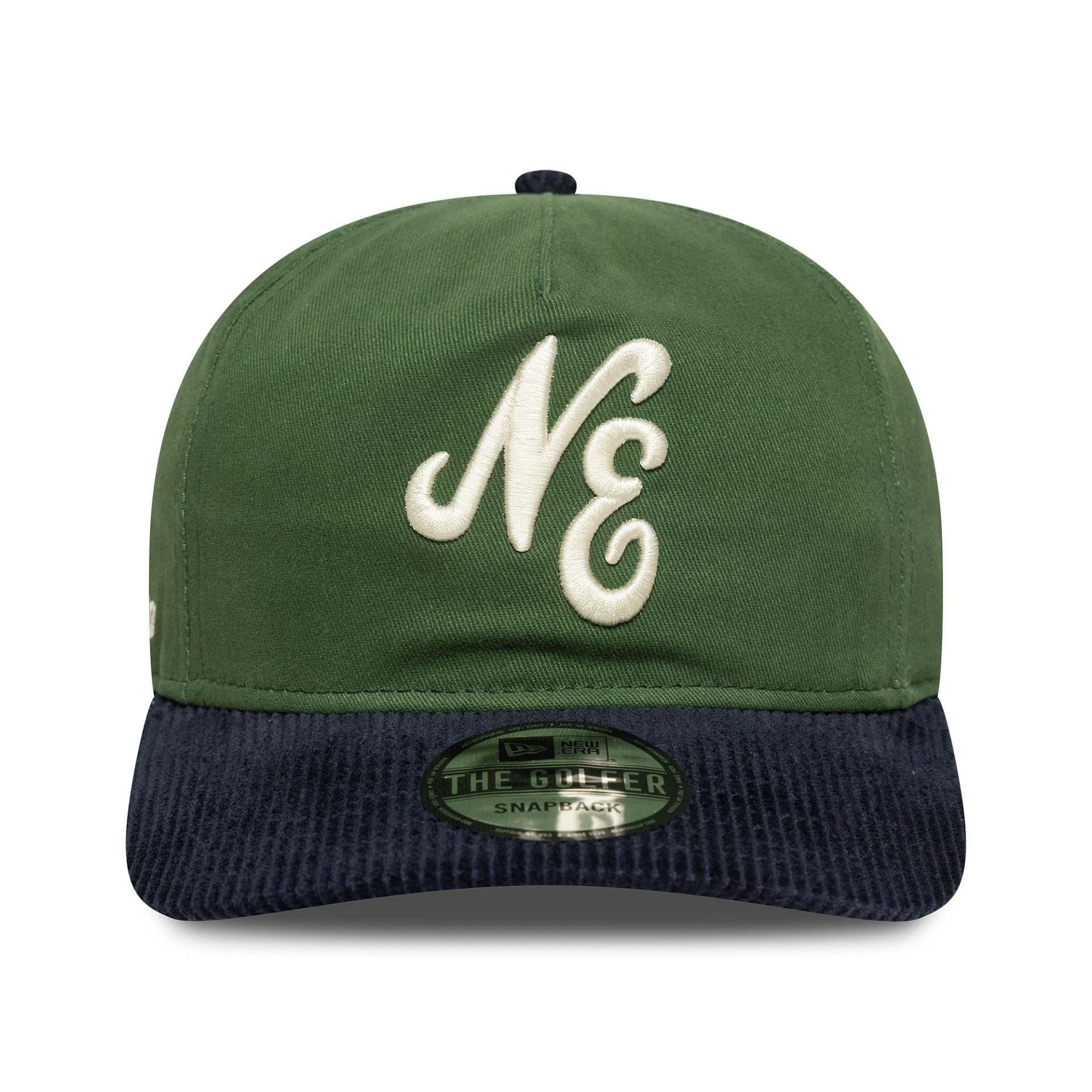 This is a New Era Contrast Cord Dark Green 19TWENTY Adjustable Cap 2