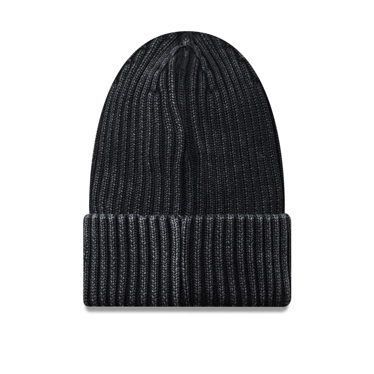 This is a New York Yankees MLB Washed Black Cuff Knit Beanie Hat. 2
